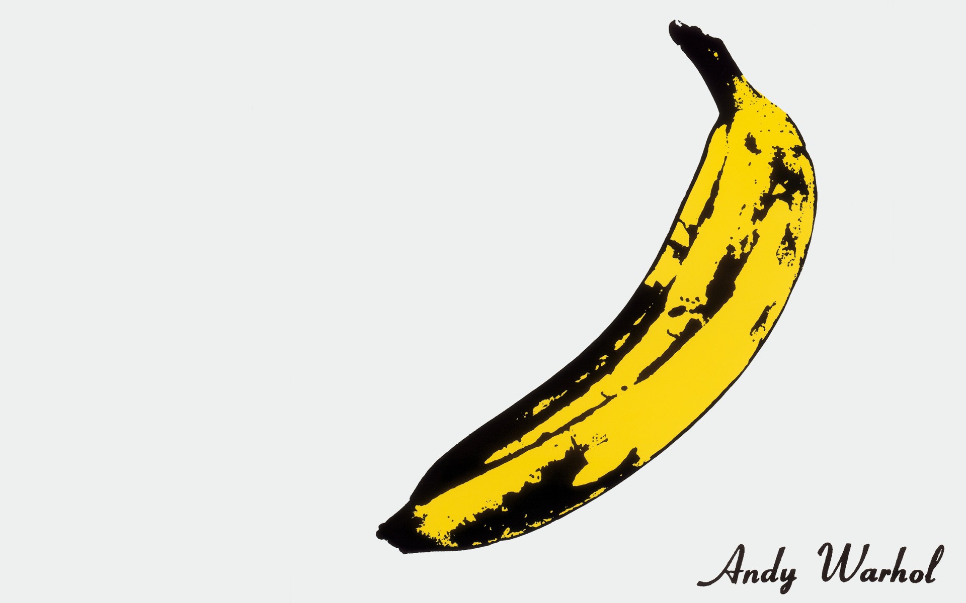 Bananas Artwork Andy Warhol Minimalism 1920x1200