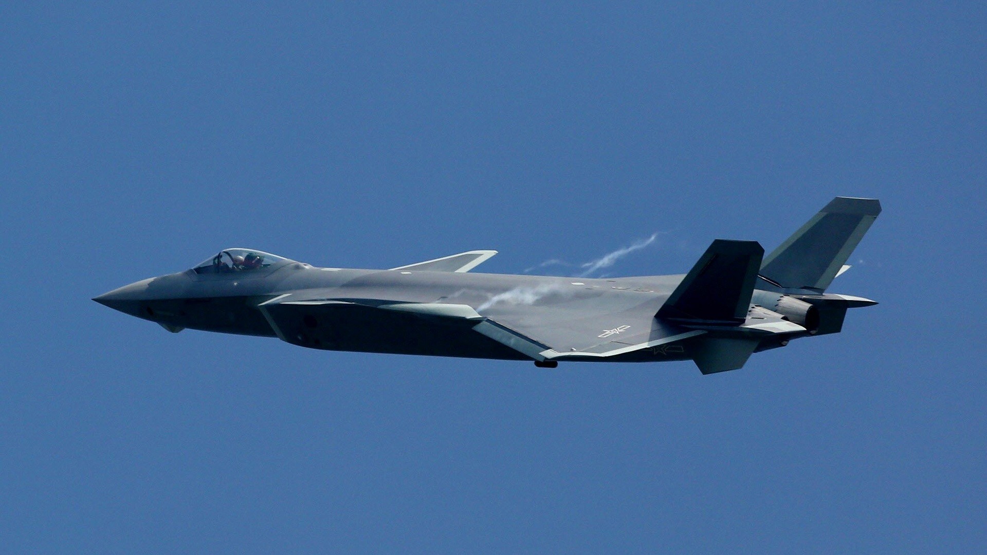 PLAAF Military Aircraft Aircraft J 20 Stealth Fighter 1920x1080