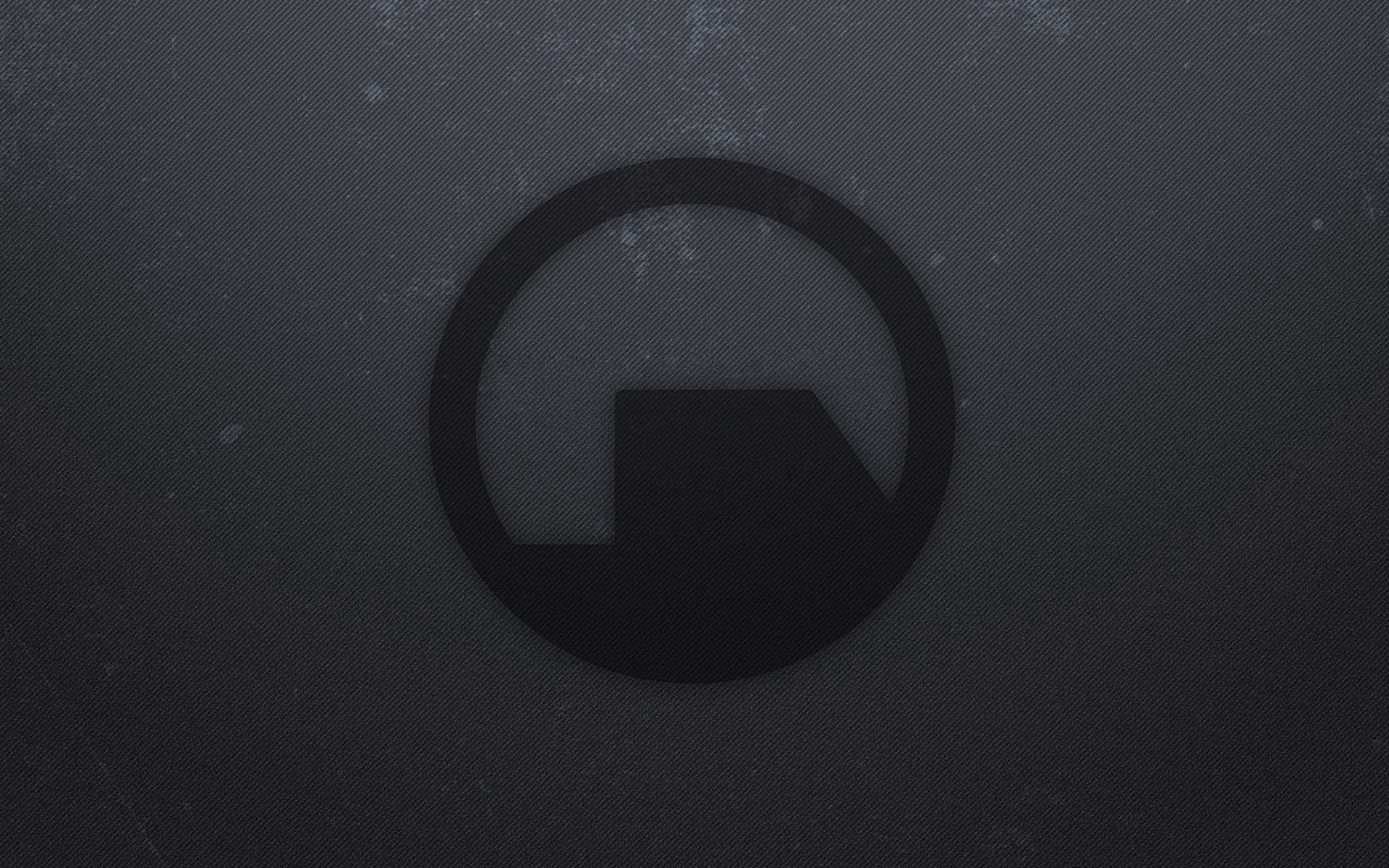 Simple Logo Video Games Half Life Black Mesa 1920x1200