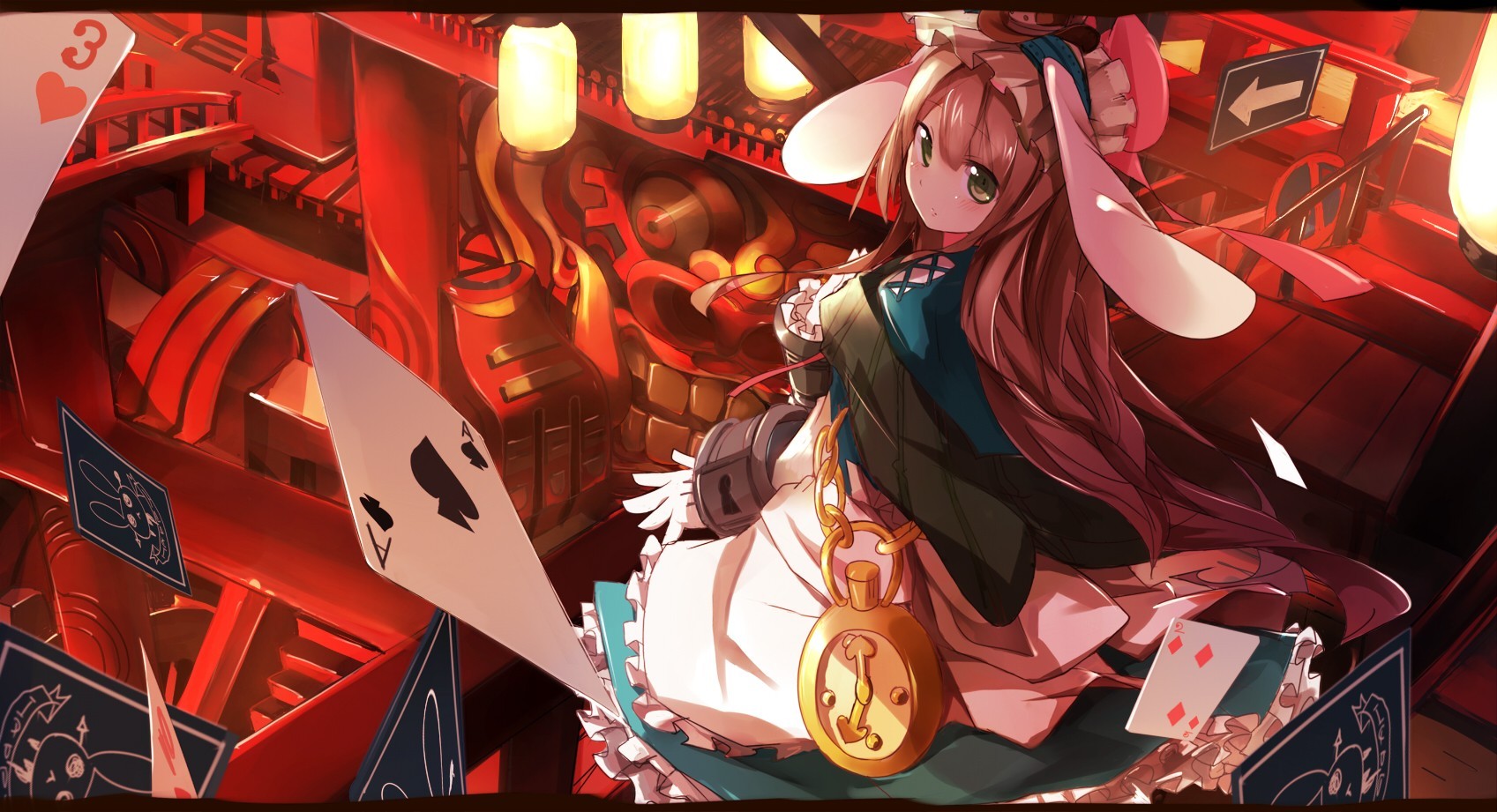 Playing Cards Anime 1697x921