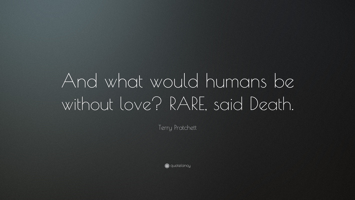 Terry Pratchett Quote Book Quotes Quotefancy Love 1422x800
