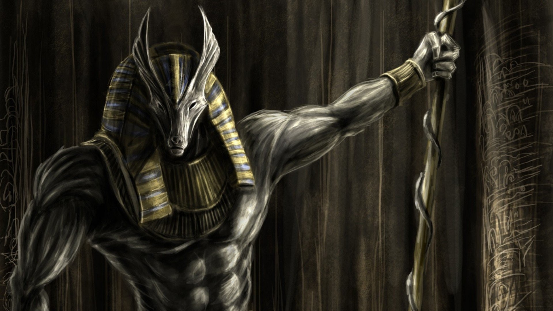 Egypt Gods Of Egypt Anubis 1920x1080