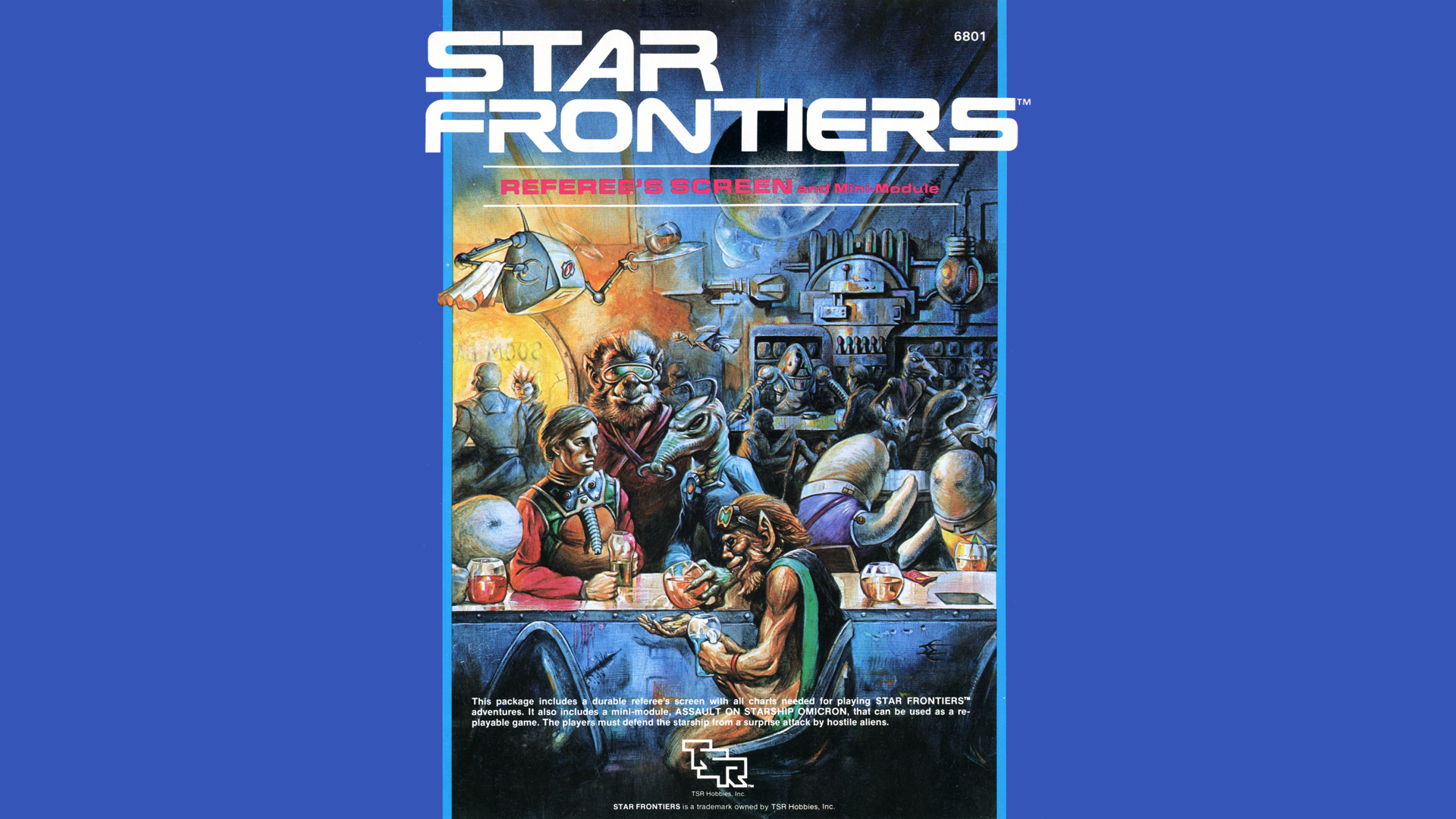 Book Cover Roleplaying Star Frontiers TSR Table Top RPG 1920x1080