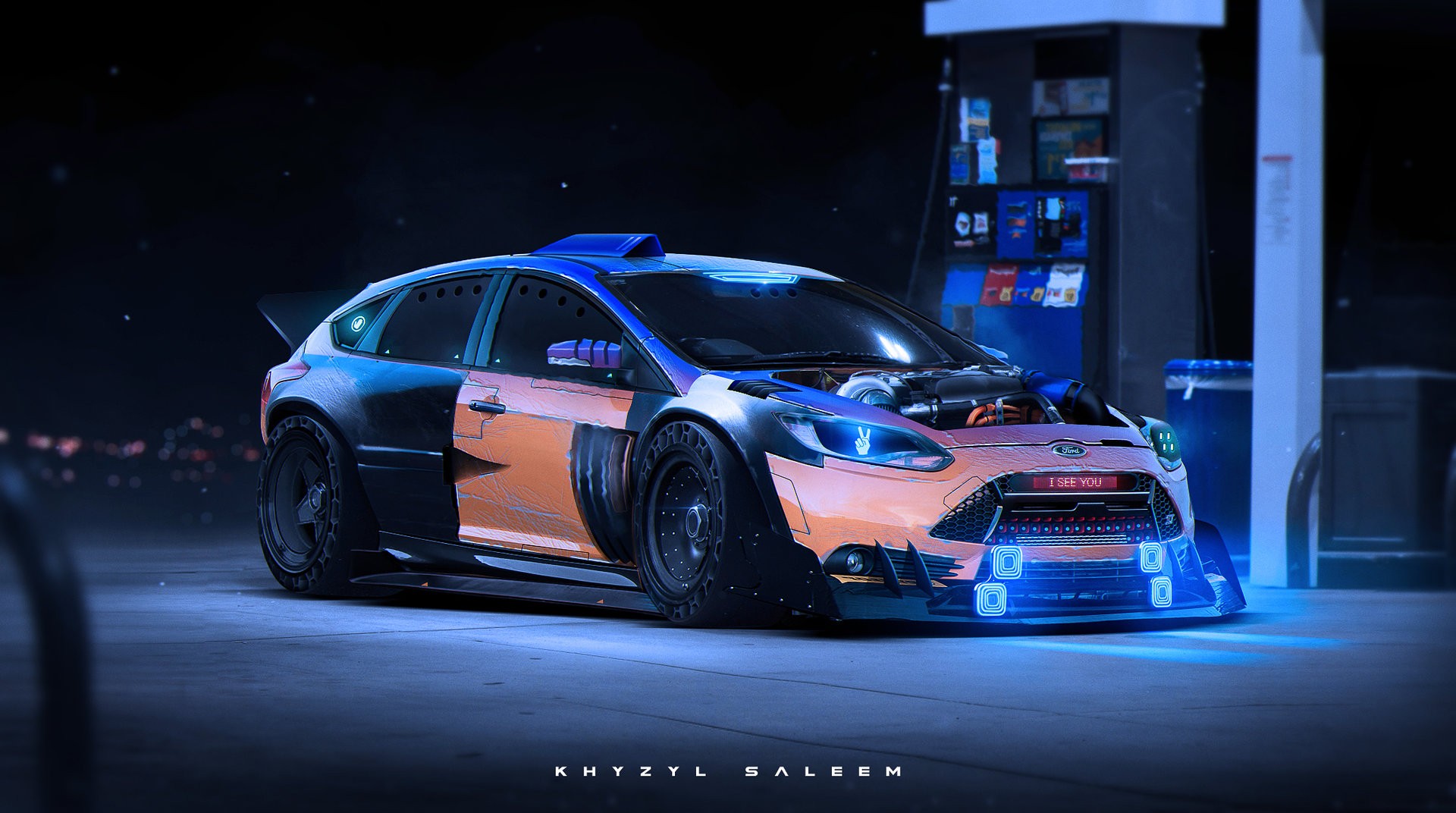 Car Ford Focus RS 1920x1072