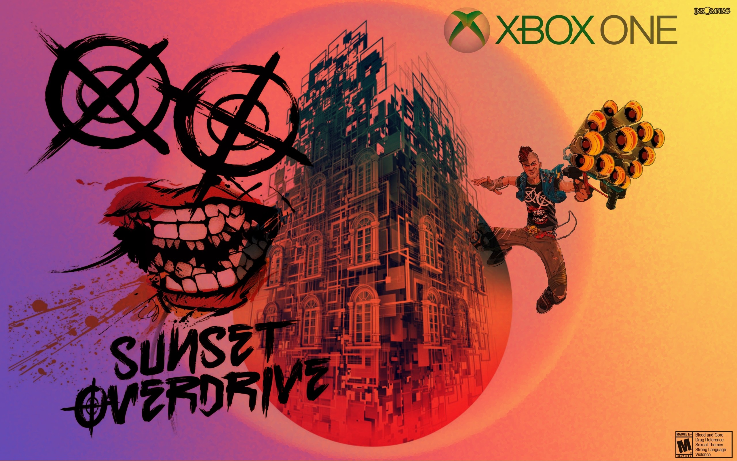 Video Games Gamers Sunset Overdrive 2560x1600
