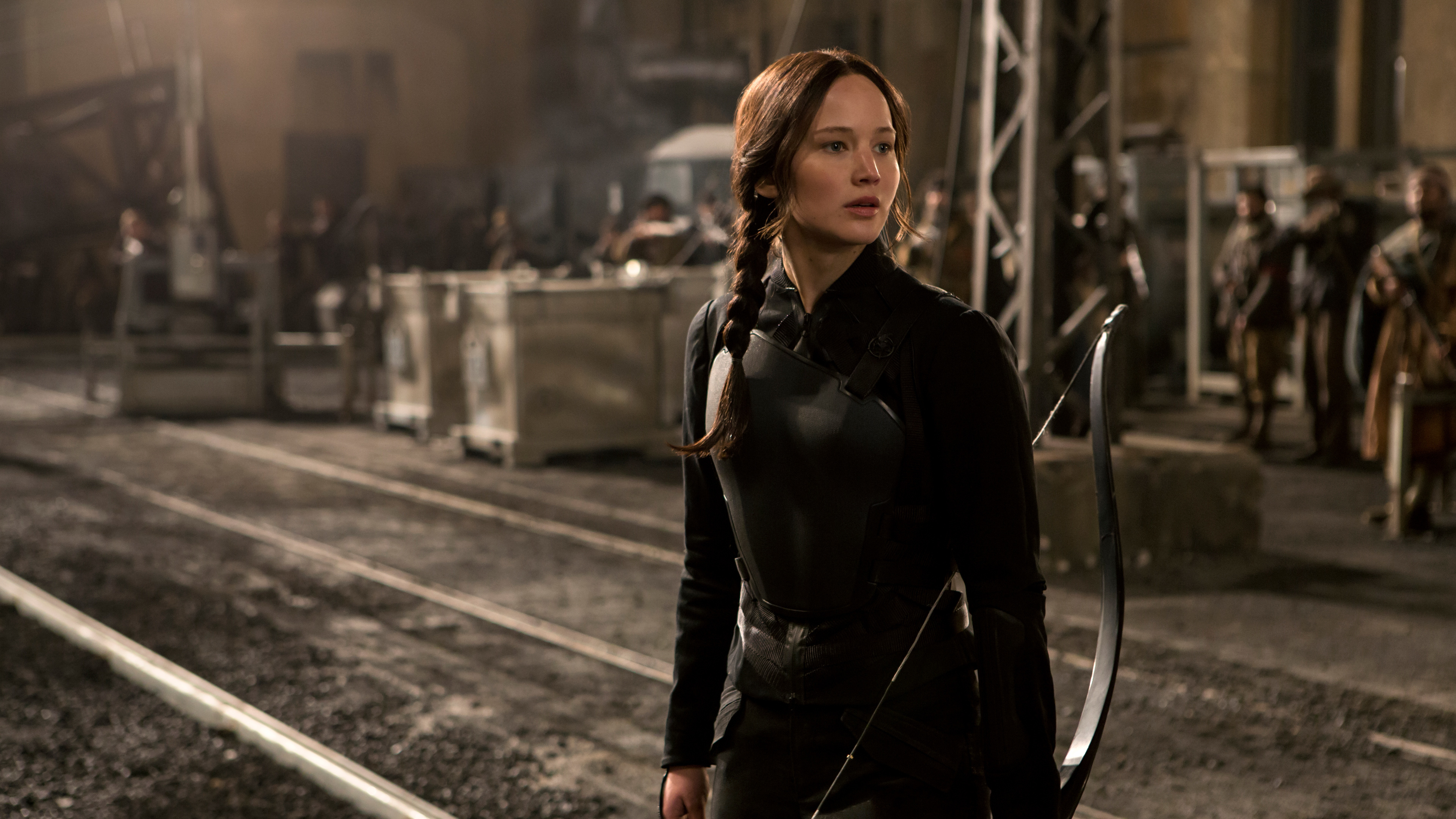 Jennifer Lawrence Katniss Everdeen 3840x2160