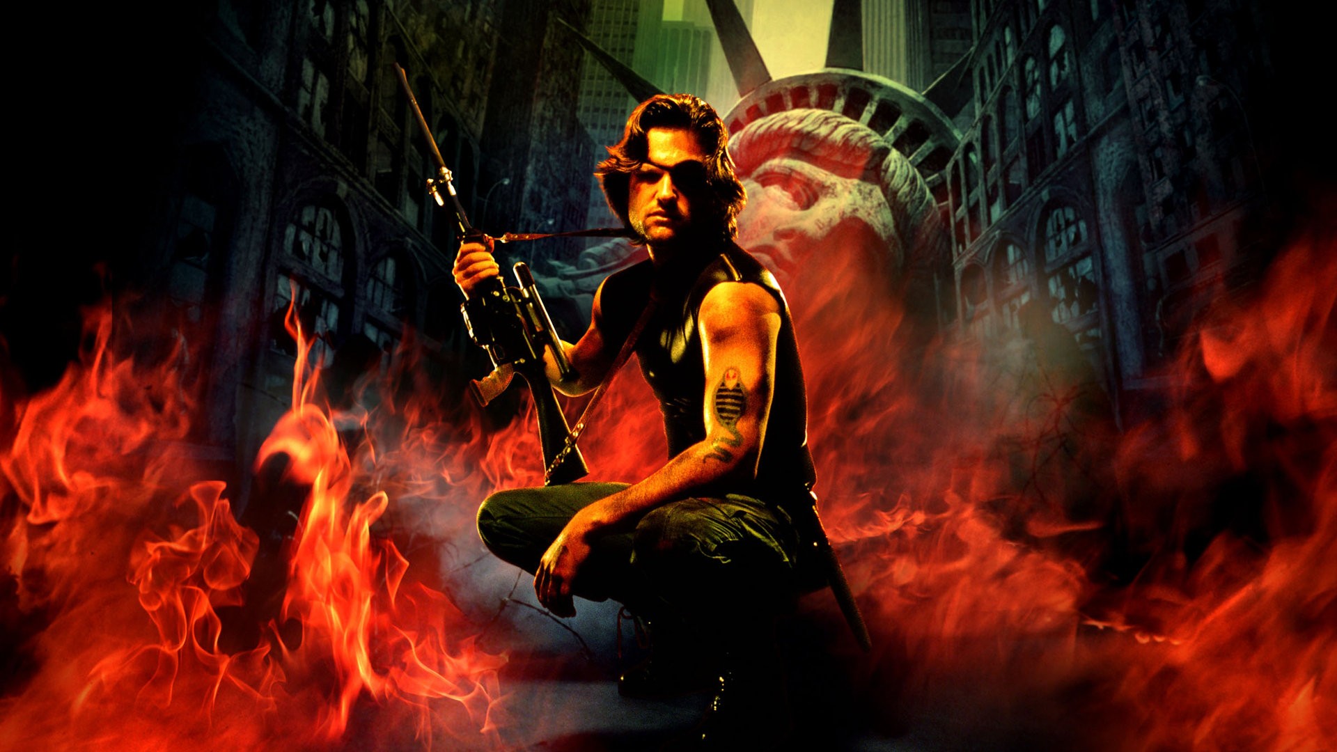 Movies Kurt Russell Escape From New York 1920x1080