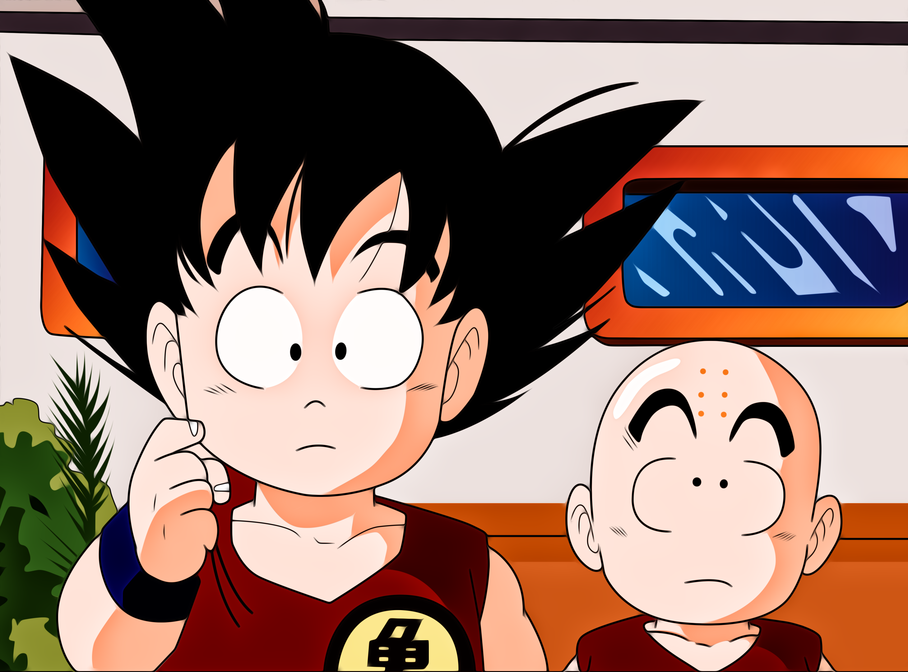 Goku Krillin Dragon Ball Dragon Ball 2920x2160