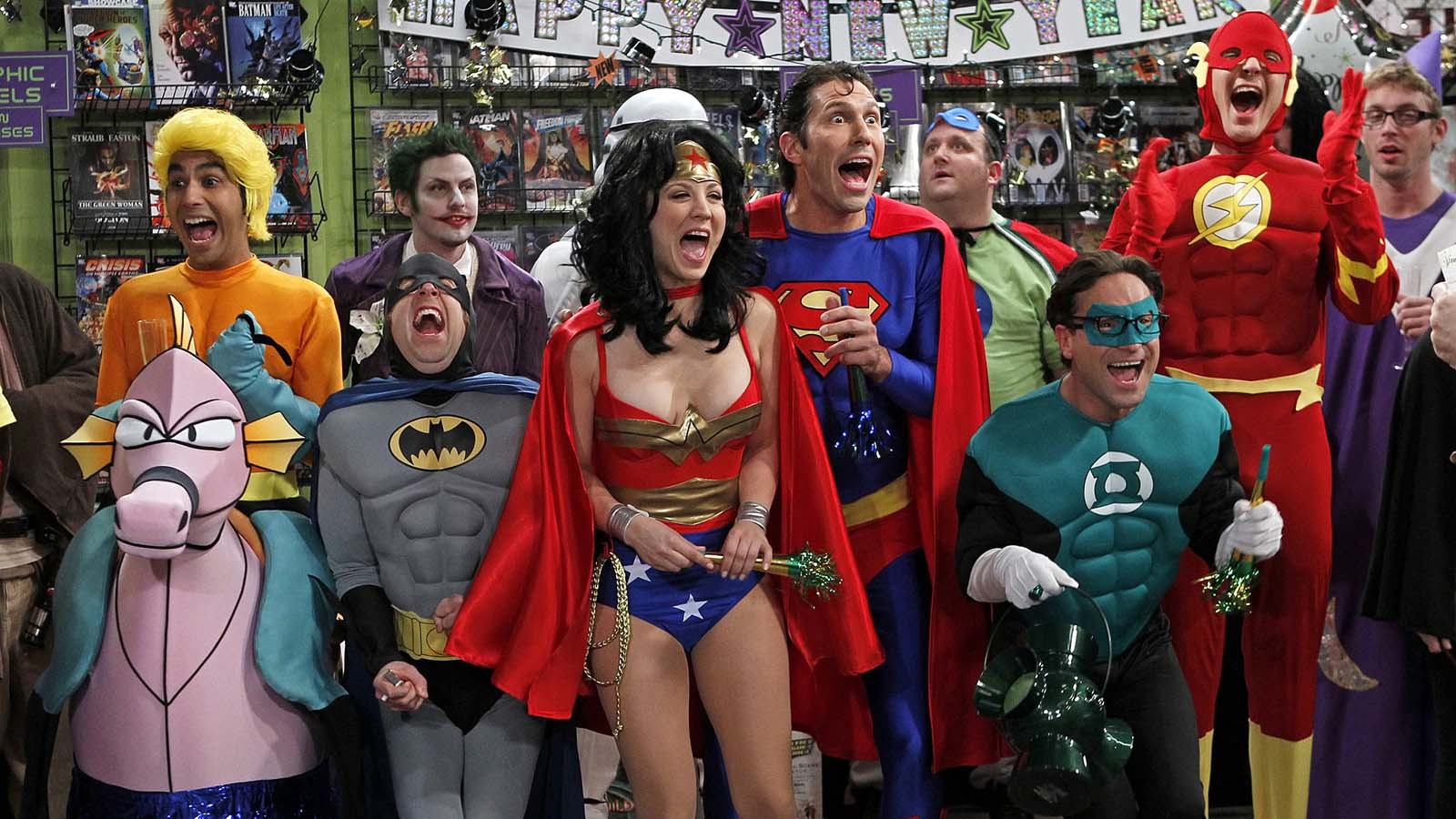 The Big Bang Theory Sheldon Cooper Costumes Raj Koothrappali Leonard Hofstadter Howard Wolowitz Penn 1600x900