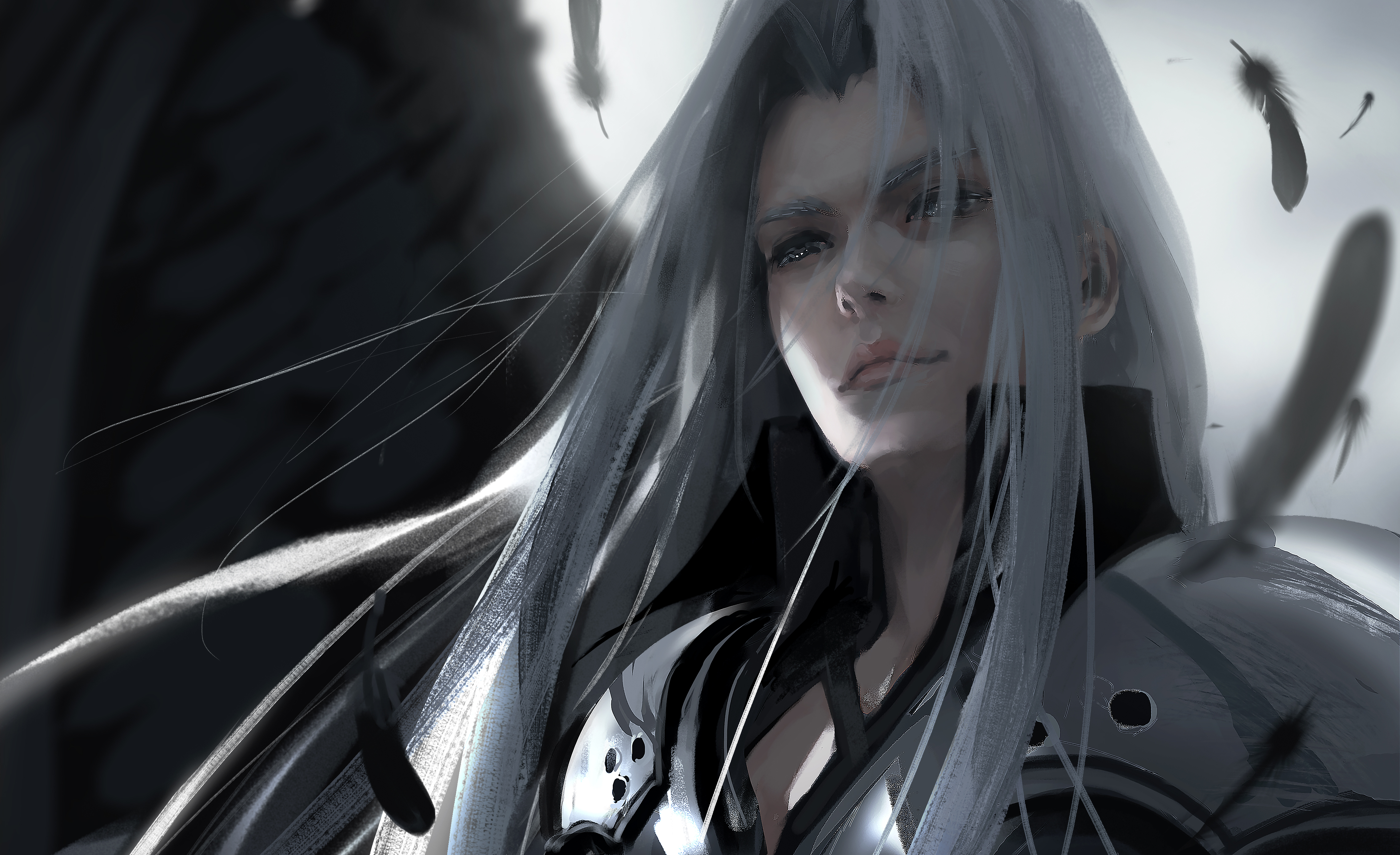 WLOP Final Fantasy Vii Sephiroth 4551x2779