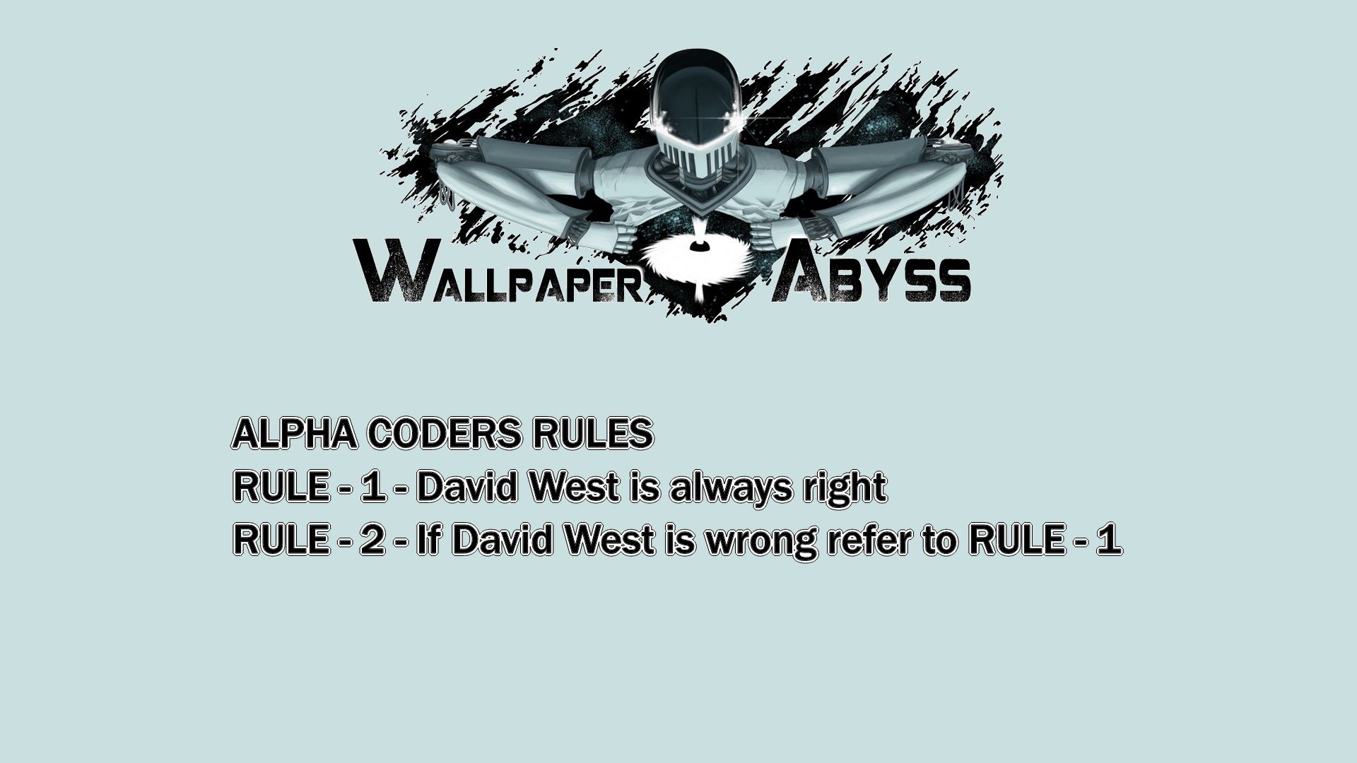 Rule Funny Statement Humor Word Alpha Coders 1920x1080
