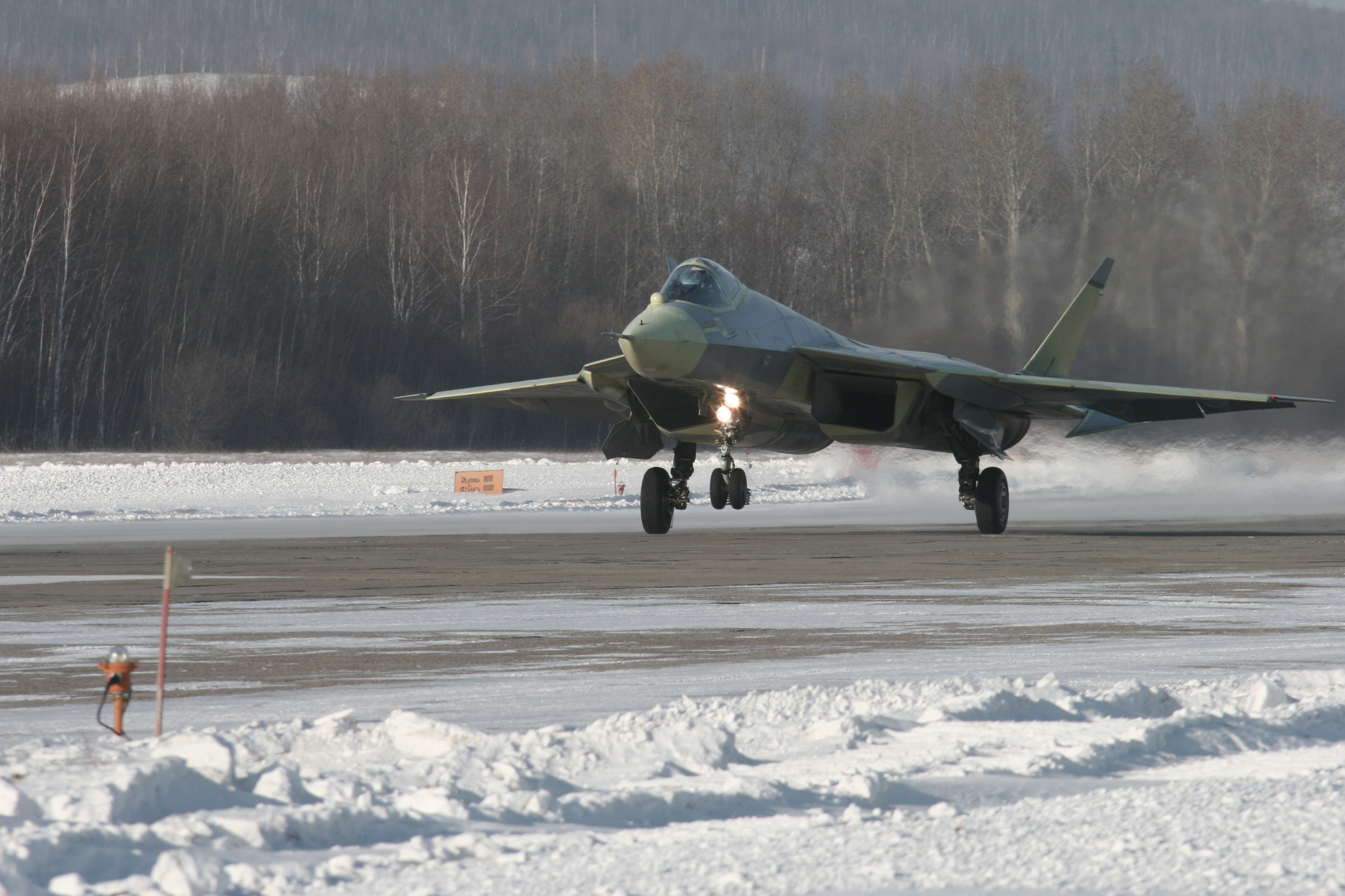 Military Sukhoi Su 57 3504x2336