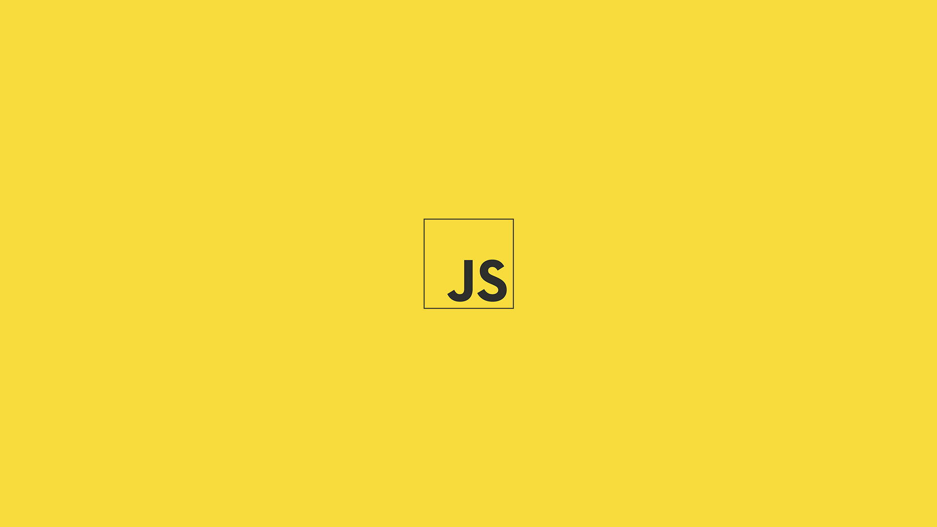 JavaScript Minimalism 1920x1080