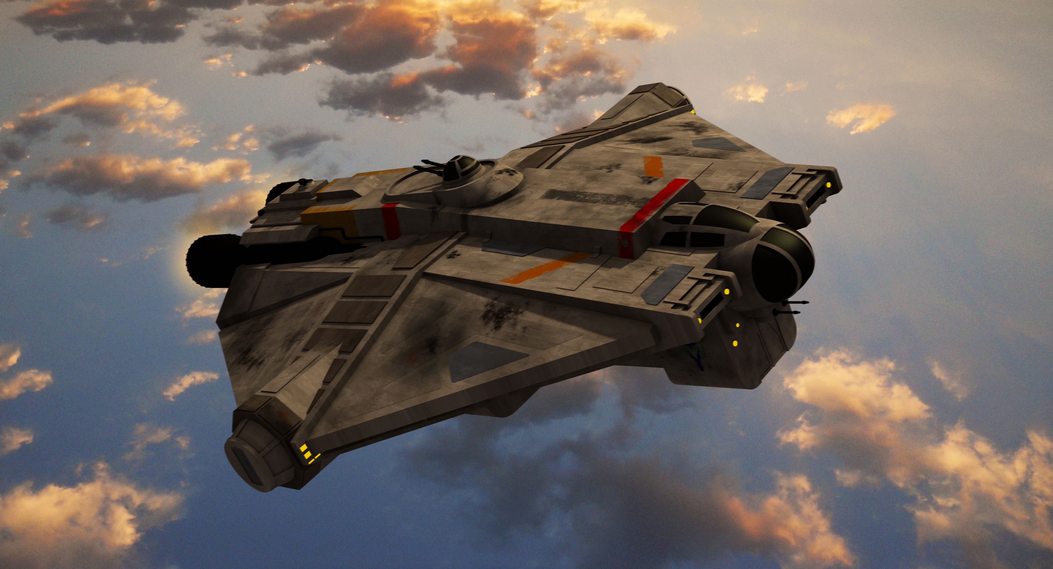 The Ghost Star Wars 4096x2214.