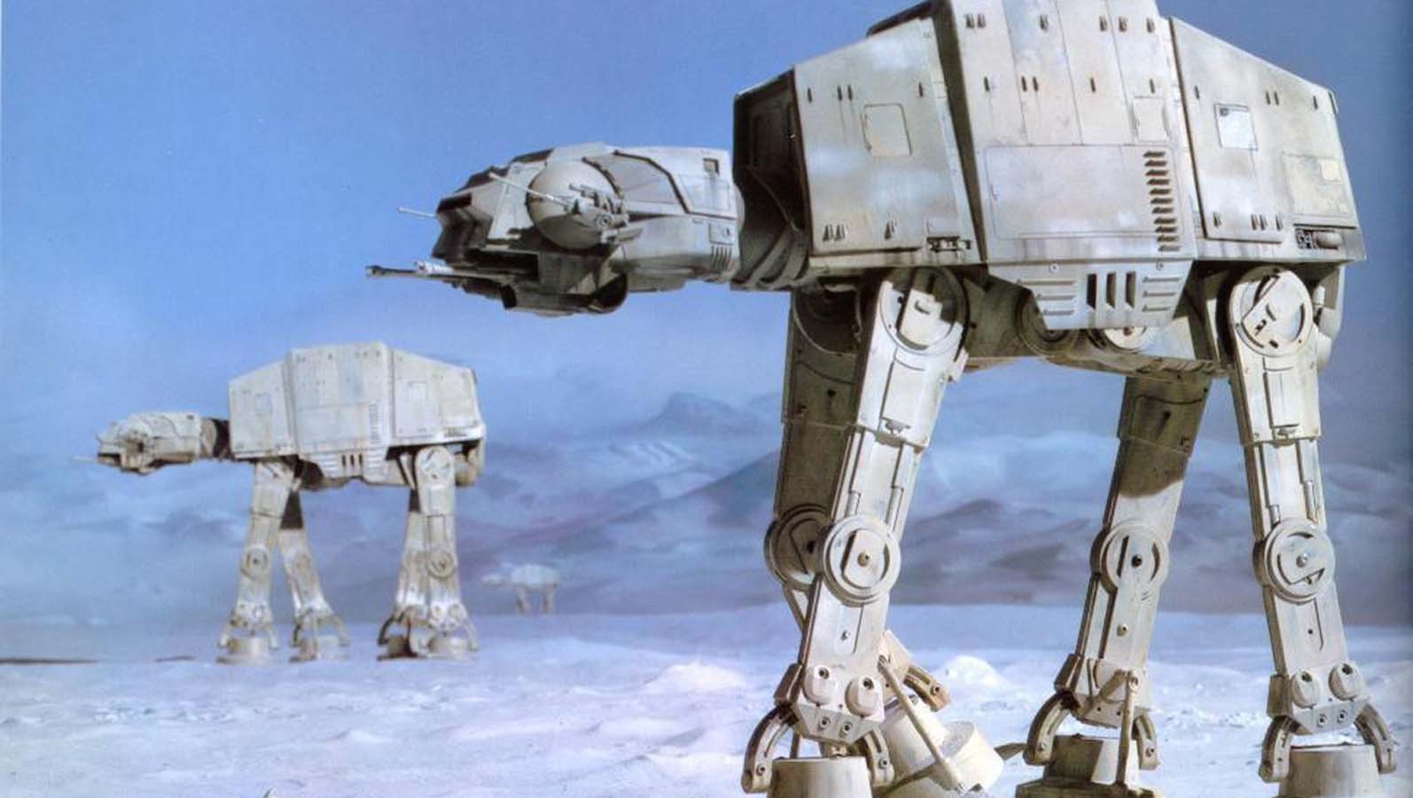 Star Wars AT AT Hoth Battle Of Hoth Imperial Forces War Movies The Empire Strikes Back 1594x900