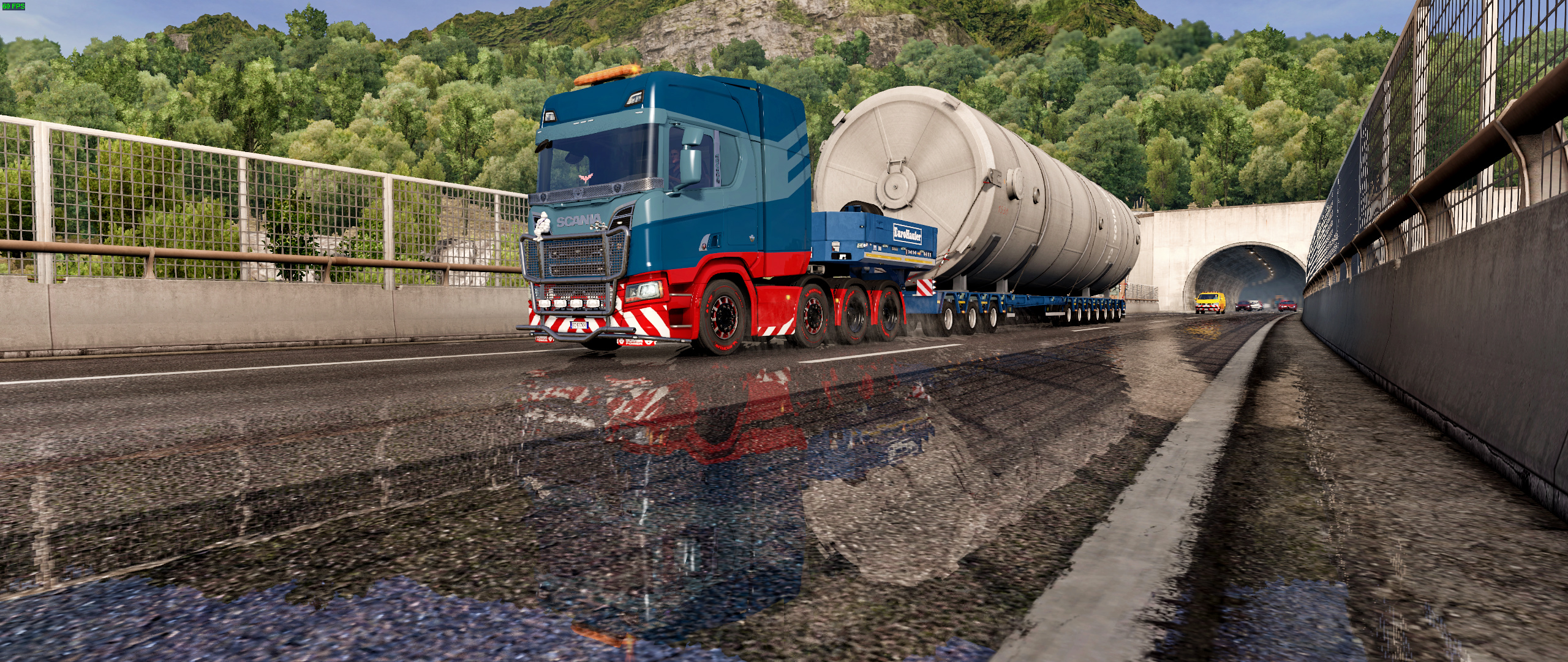 ETS2 Scania Truck Euro Truck Simulator 2 Video Games 2560x1080