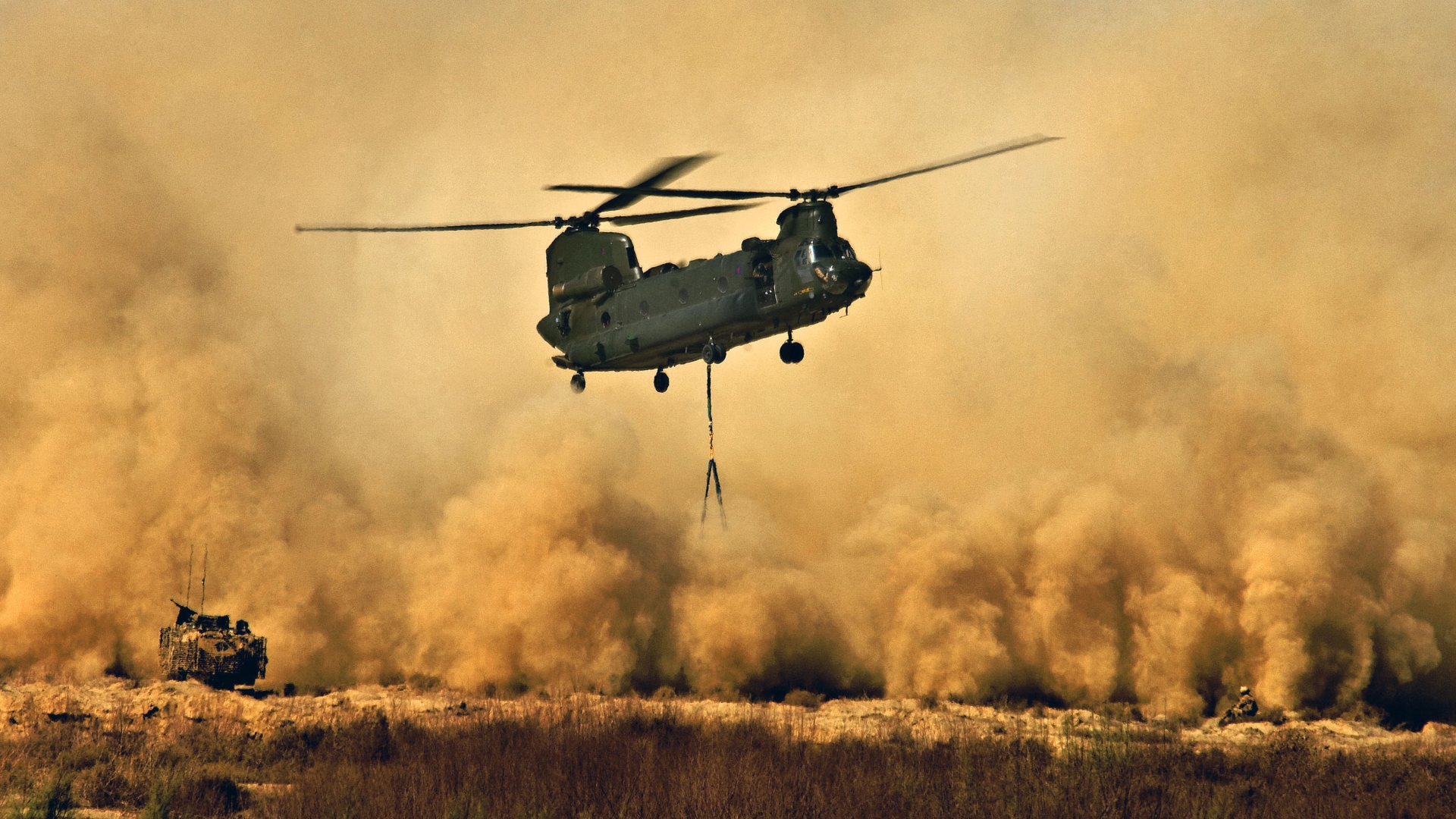 Military Boeing CH 47 Chinook 1920x1080