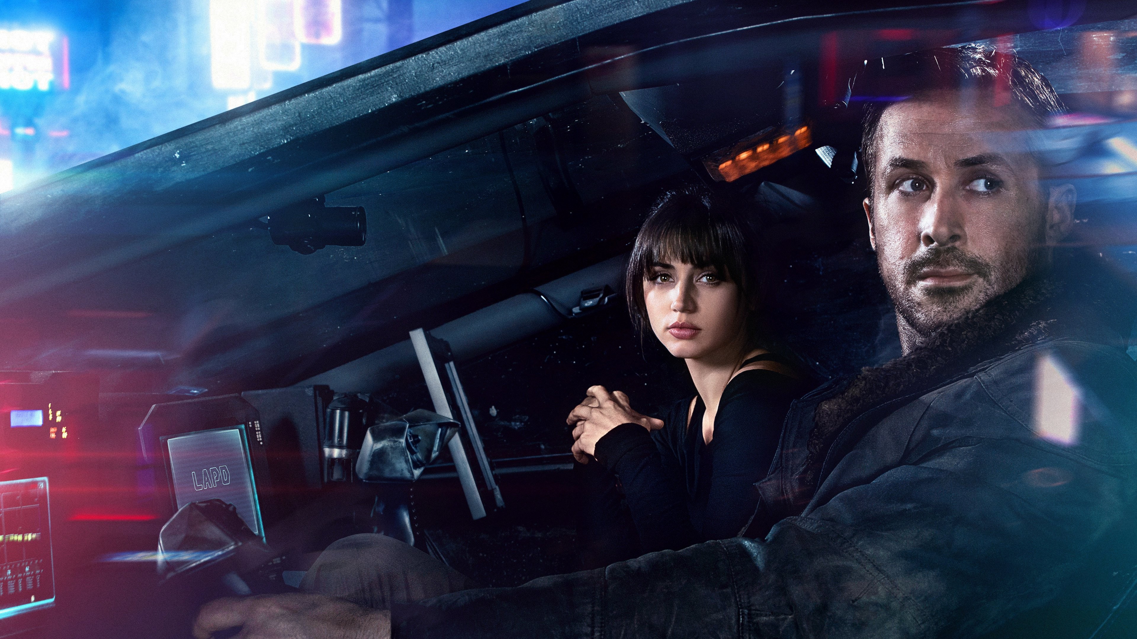 Blade Runner 2049 Ryan Gosling Ana De Armas Science Fiction Movies Blade Runner Joi Officer K 3840x2160