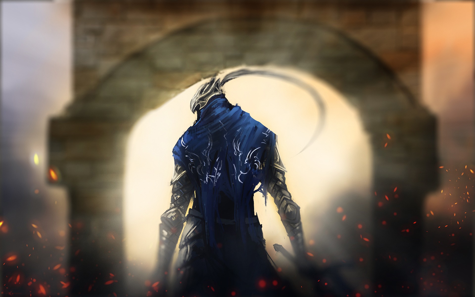 Knight Artorias Dark Souls Warrior Artorias Of The Abyss 1920x1200