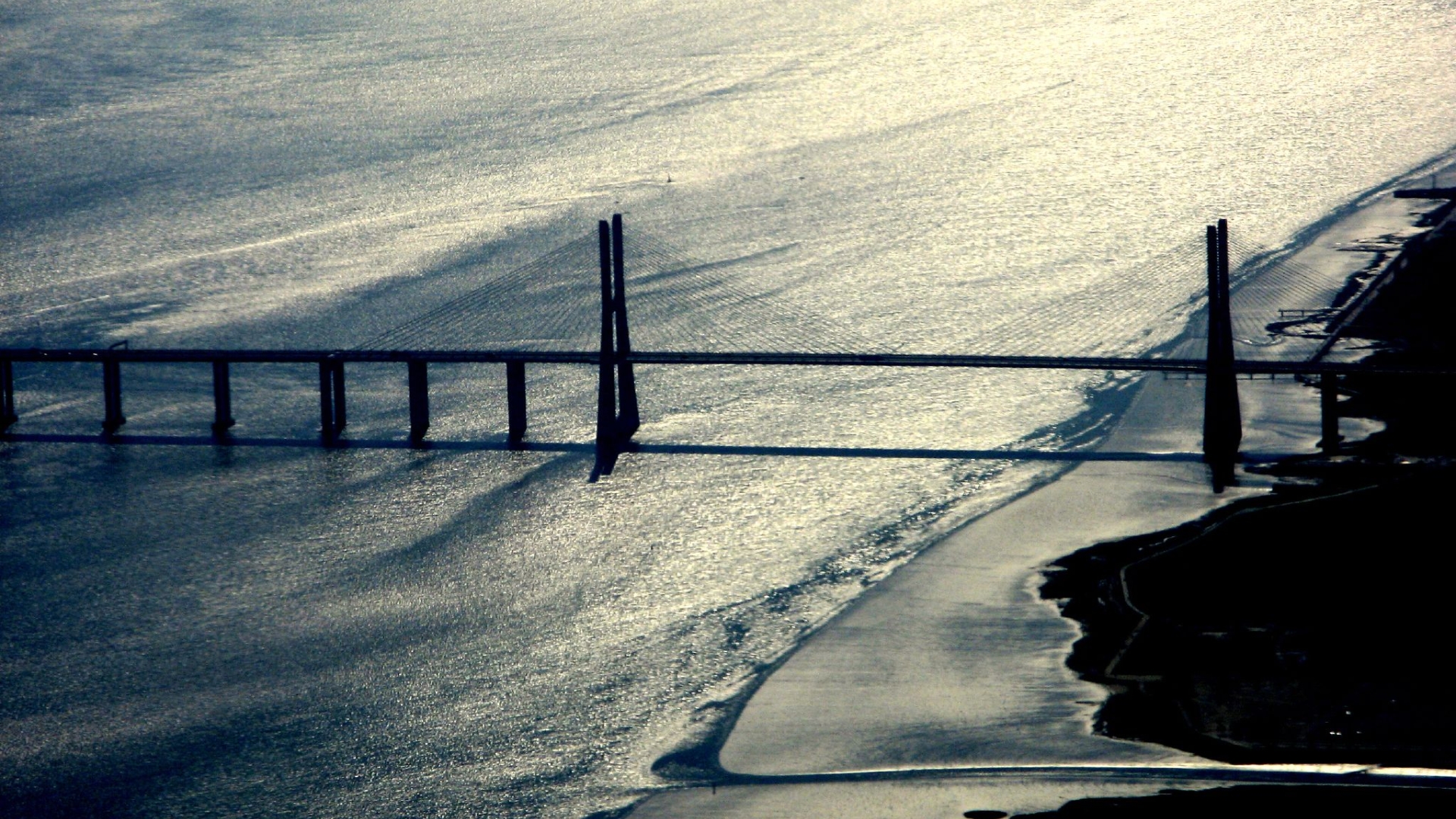 Man Made Vasco Da Gama Bridge 1920x1080