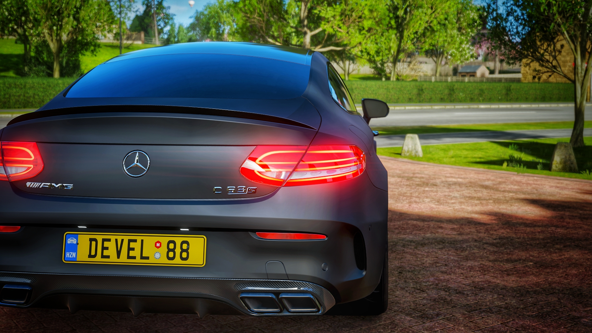 Mercedes Benz C63 AMG C63 AMG Mercedes AMG Forza Horizon 4 Video Games Car C63s 1920x1080