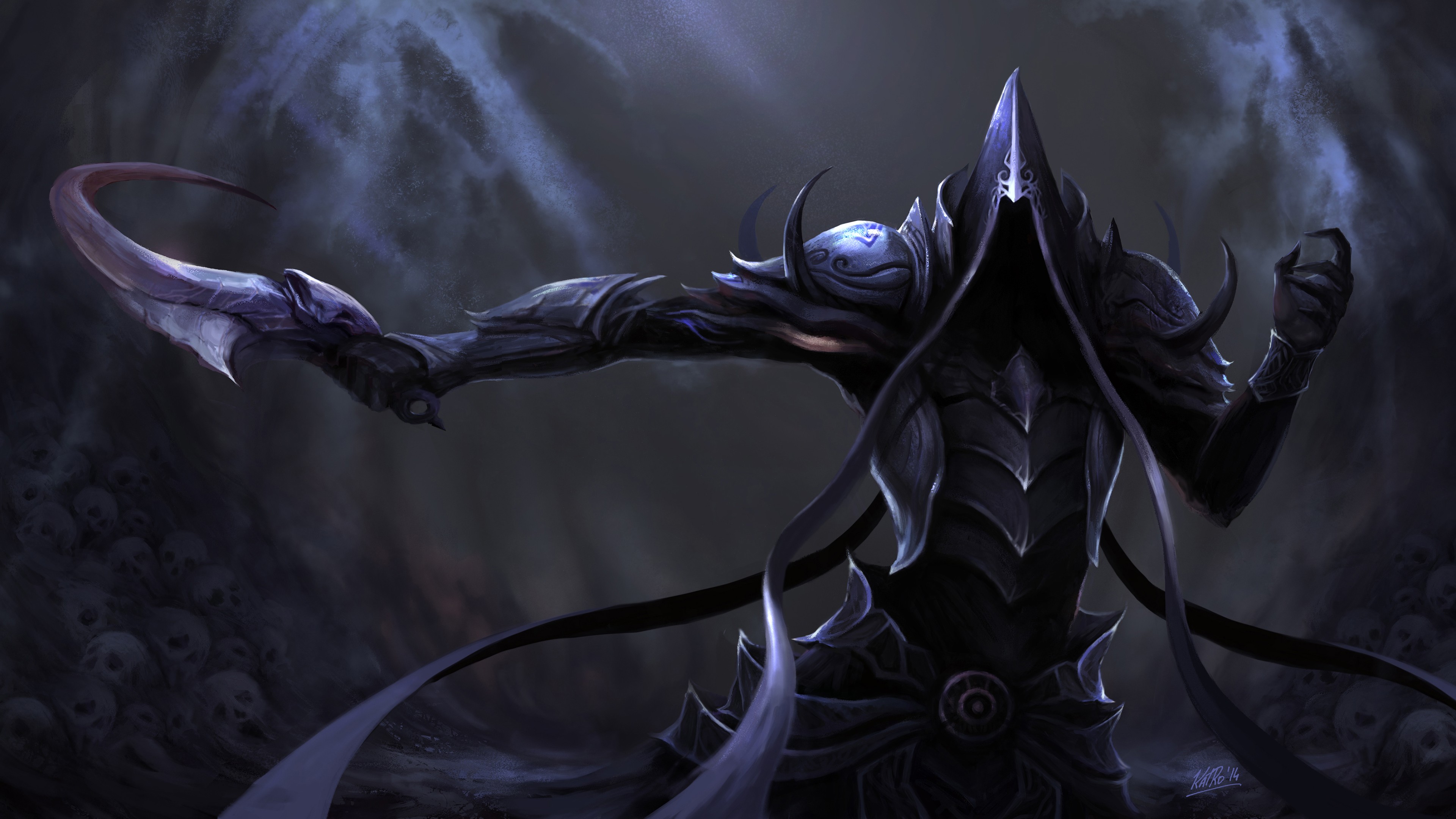 Video Games Diablo 3 Reaper Of Souls Diablo Malthael 3840x2160
