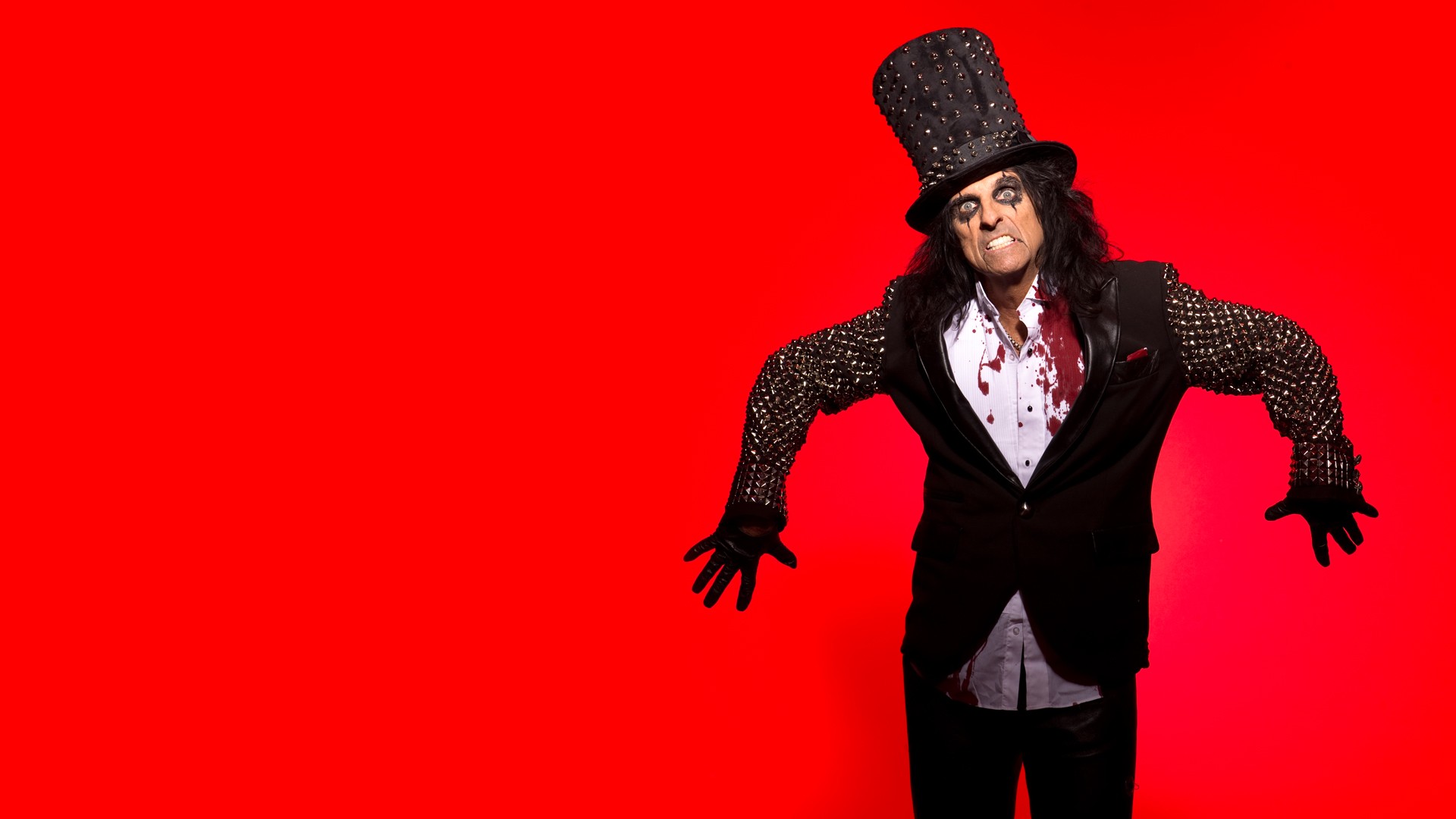 Alice Cooper Rock Music Rock Bands Hard Rock Shock Rock Musician Singer 1920x1080