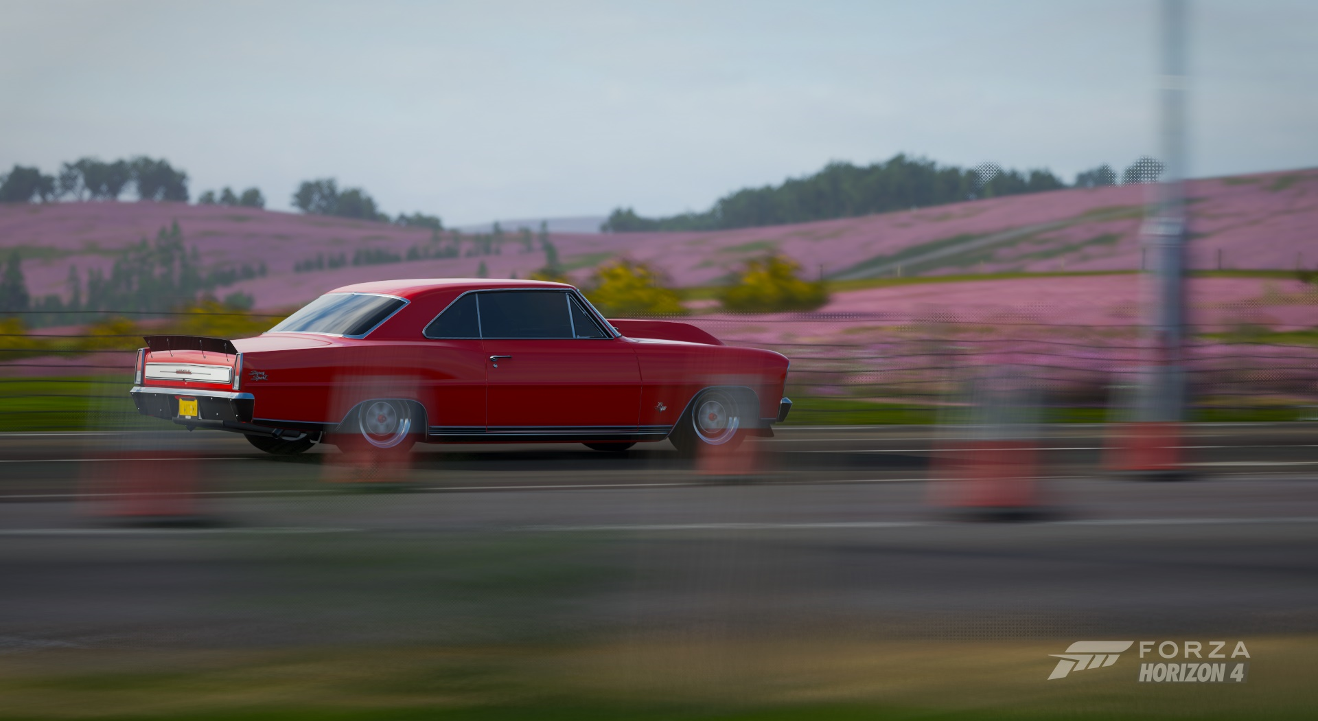 Chevrolet Chevy Forza Horizon 4 Forza Horizon Car Vehicle Muscle Car Red 1920x1050