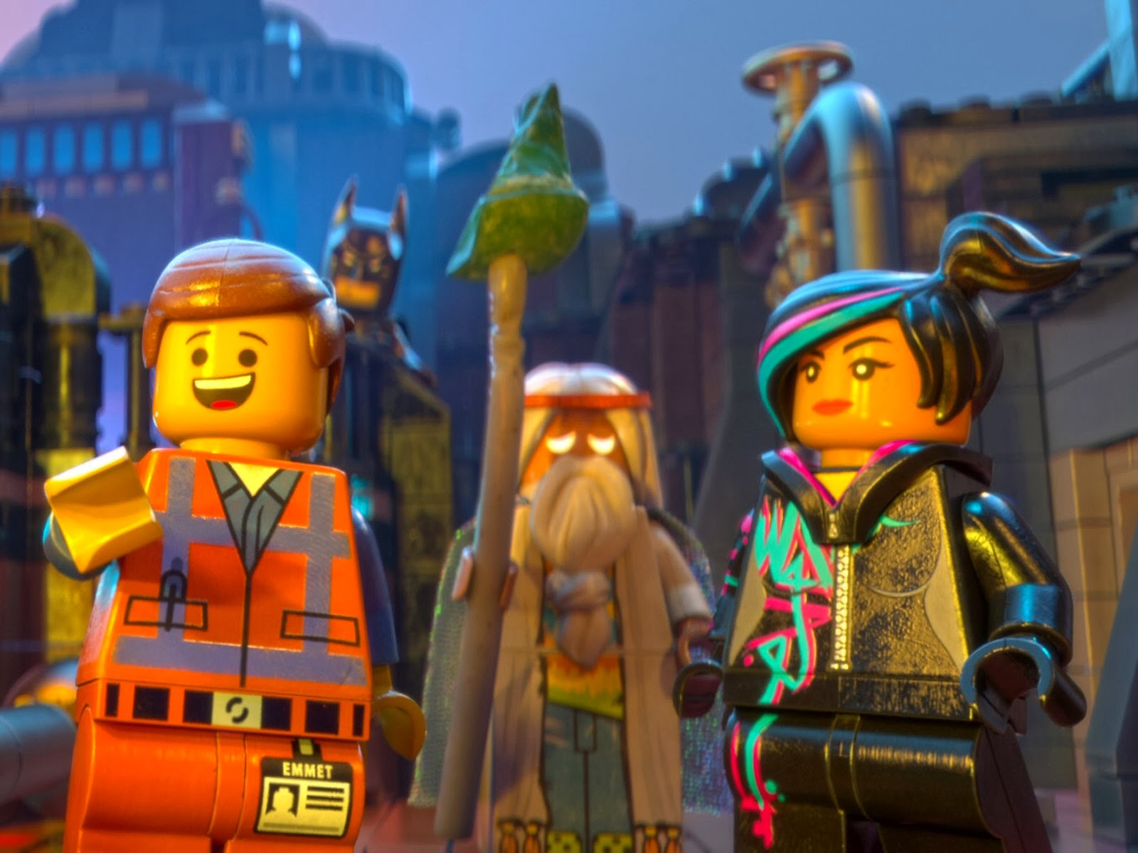 Emmet The Lego Movie Vitruvius Lego Movie Wyldstyle The LEGO Movie Batman Lego Movie 1600x1200