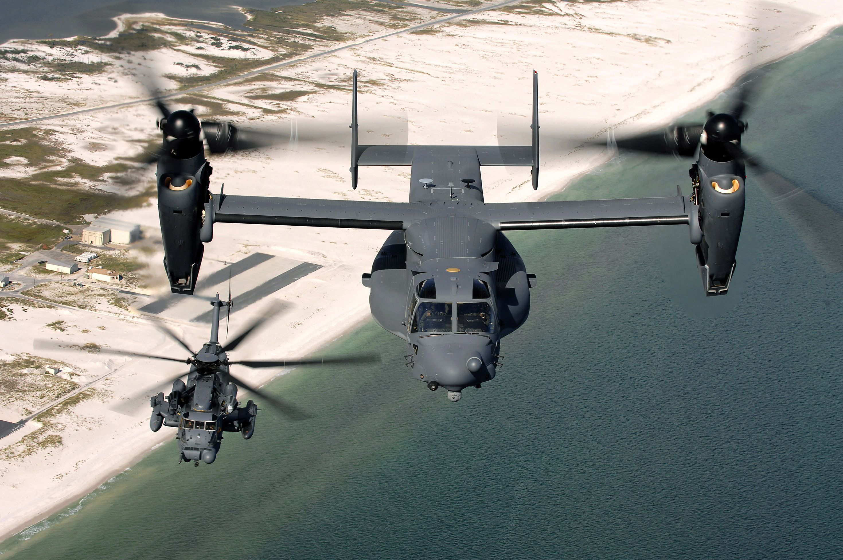 Bell Boeing V 22 Osprey Helicopter Aircraft Sikorsky MH 53 2940x1953