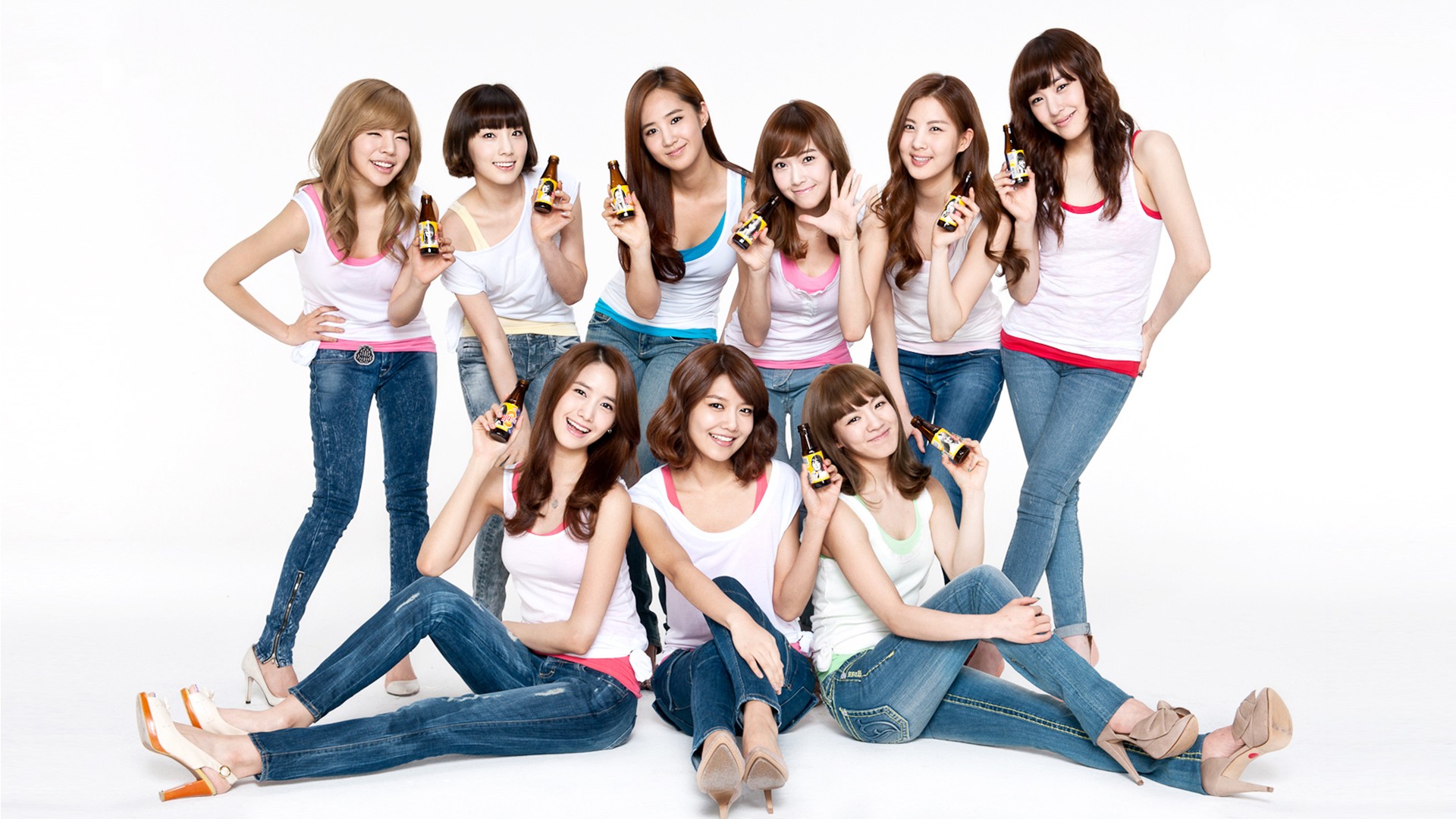 SNSD Girls Generation Kim Taeyeon Lee Soonkyu Sunny Yoona Im Yoona Kim Hyoyeon Seohyun Tiffany Hwang 1920x1080