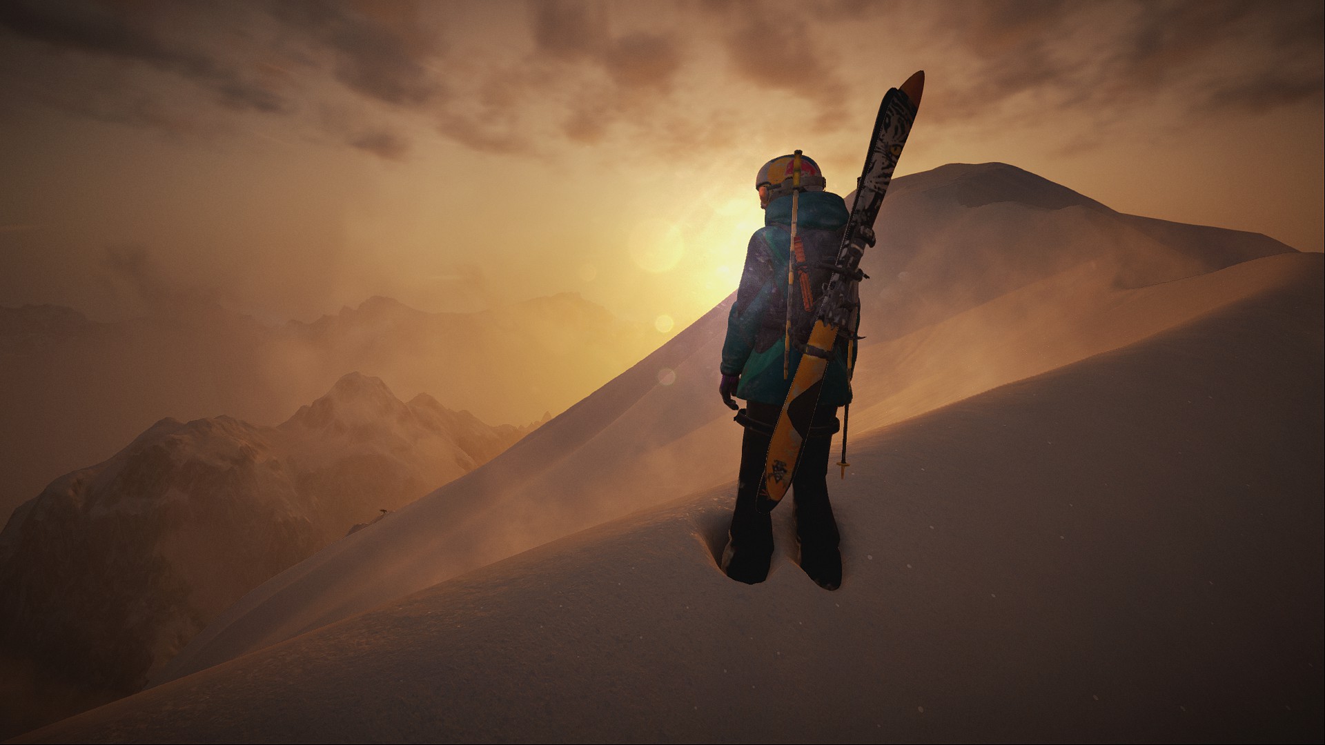 Steep Screen Shot Snow Mountains Alps Snowboard 1920x1080