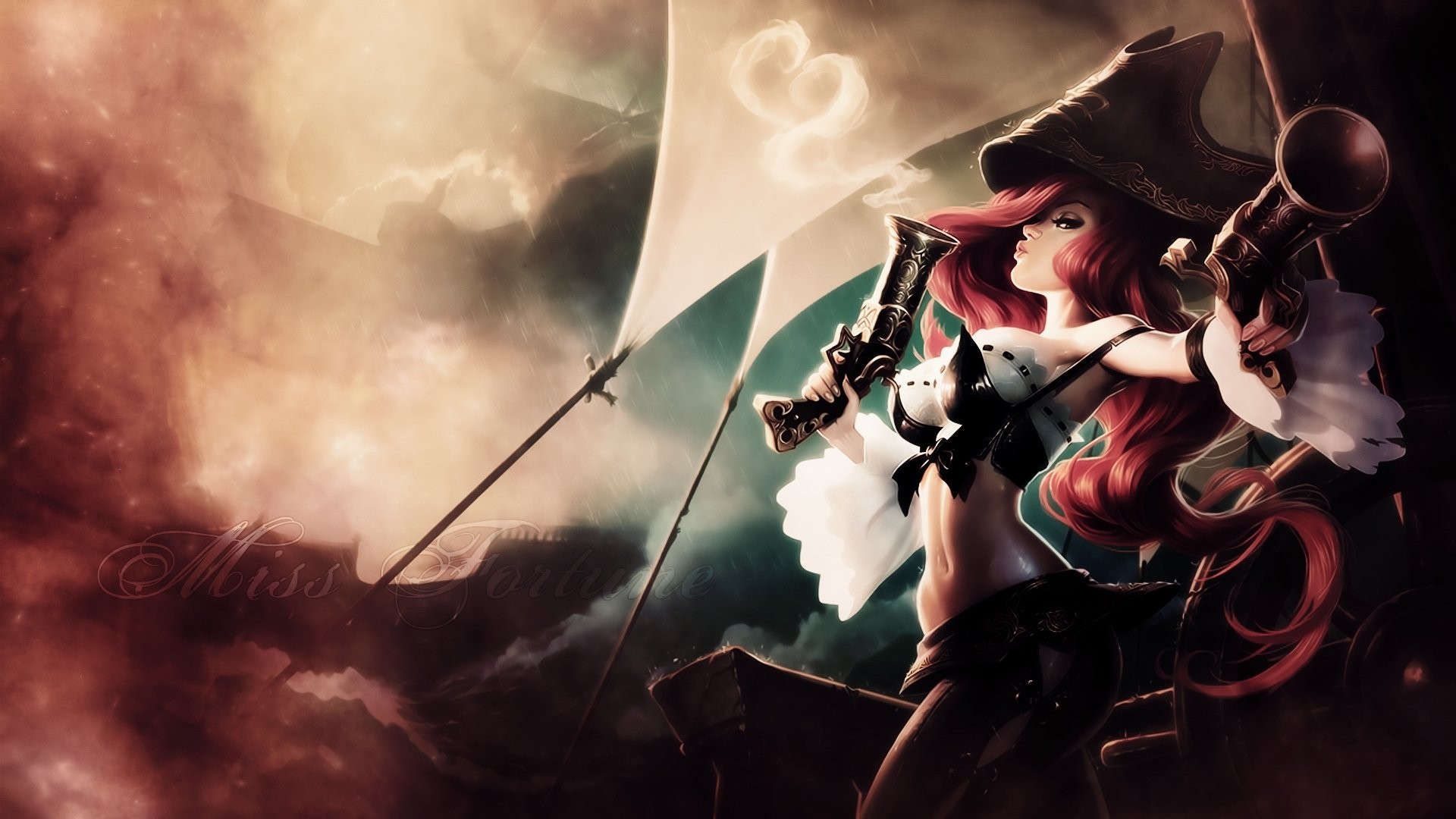 League Of Legends Miss Fortune Video Games 1920x1080
