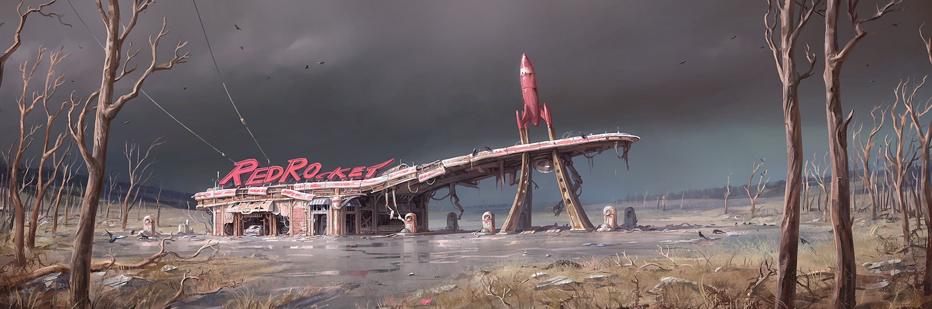 Fallout 4 Concept Art Fallout 3000x996