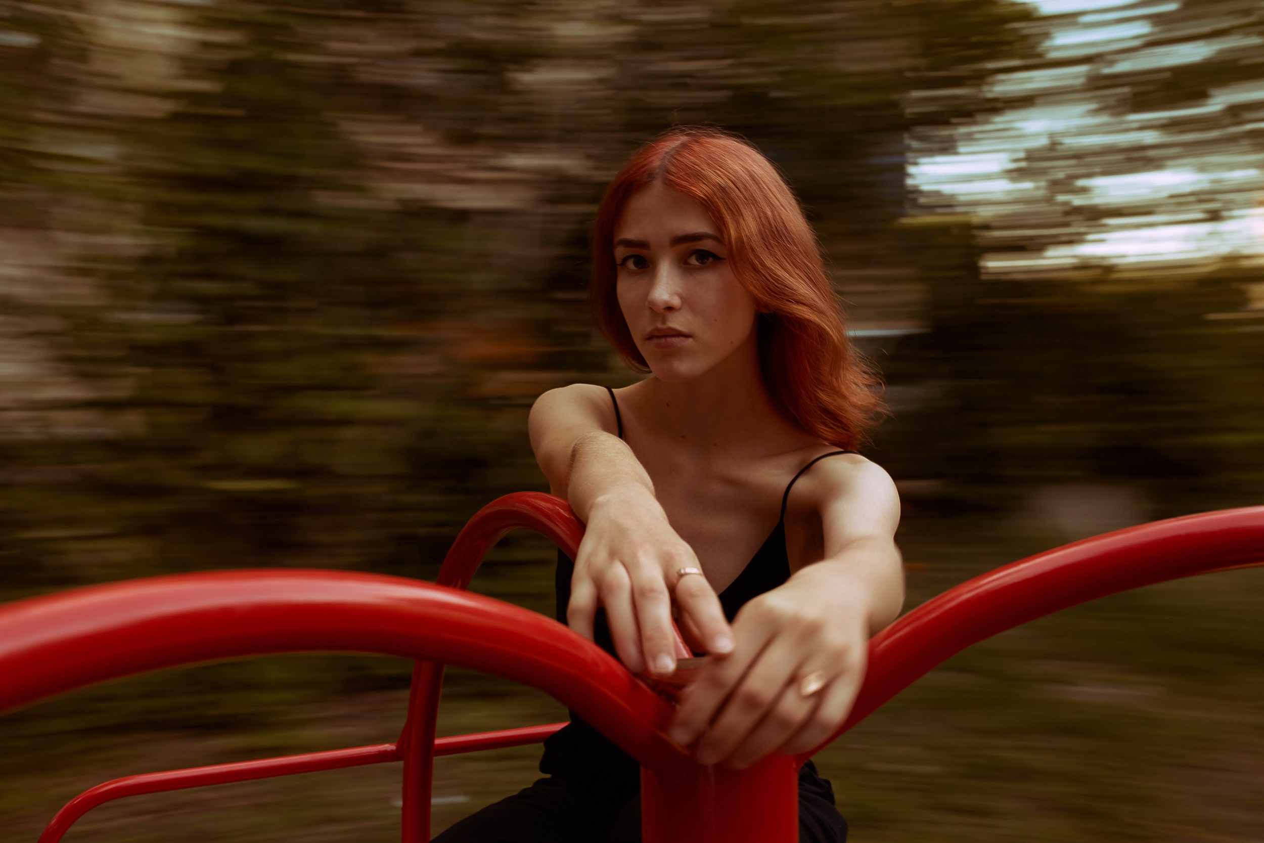 Women Model Women Outdoors Redhead Carousel 2500x1667
