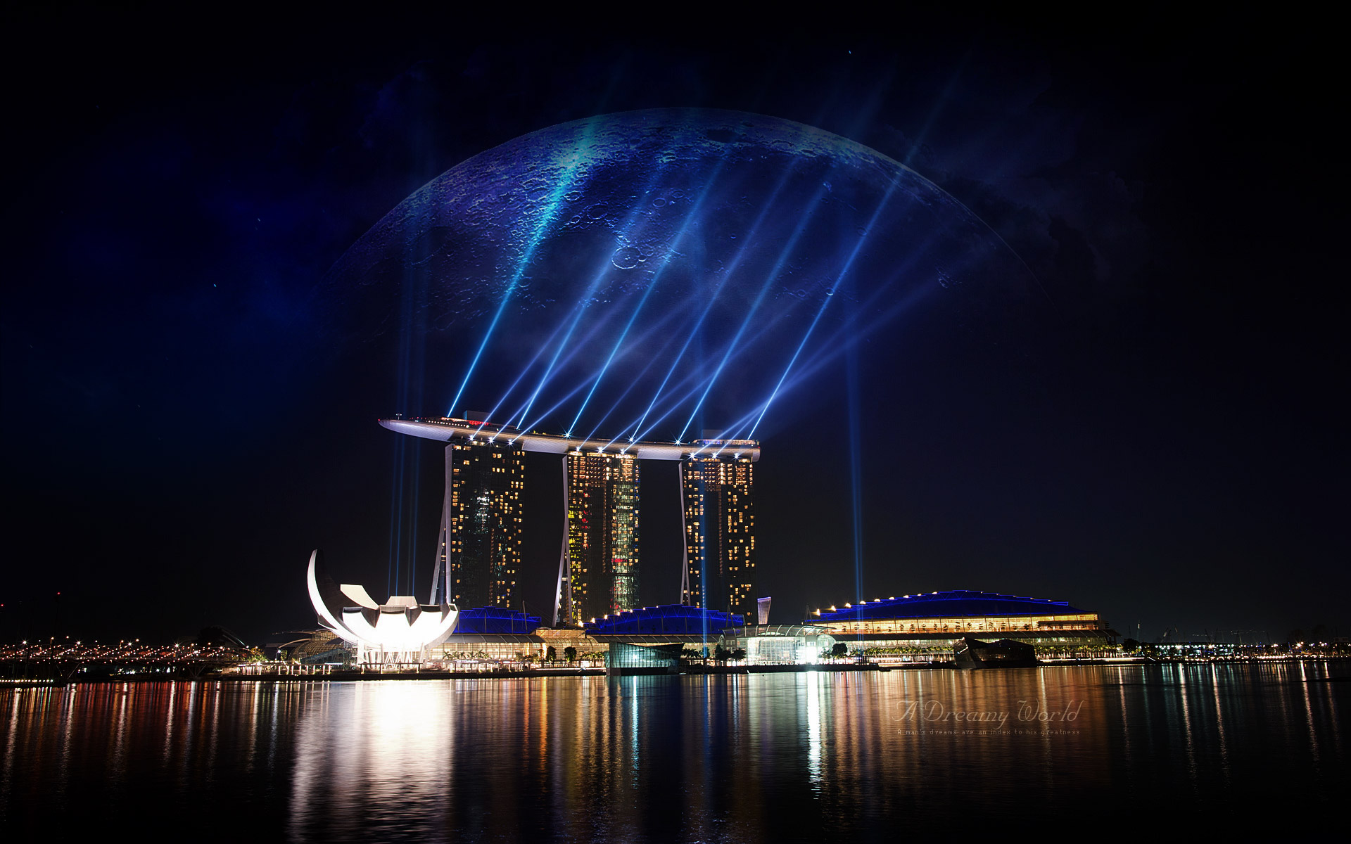 Man Made Marina Bay Sands 1920x1200