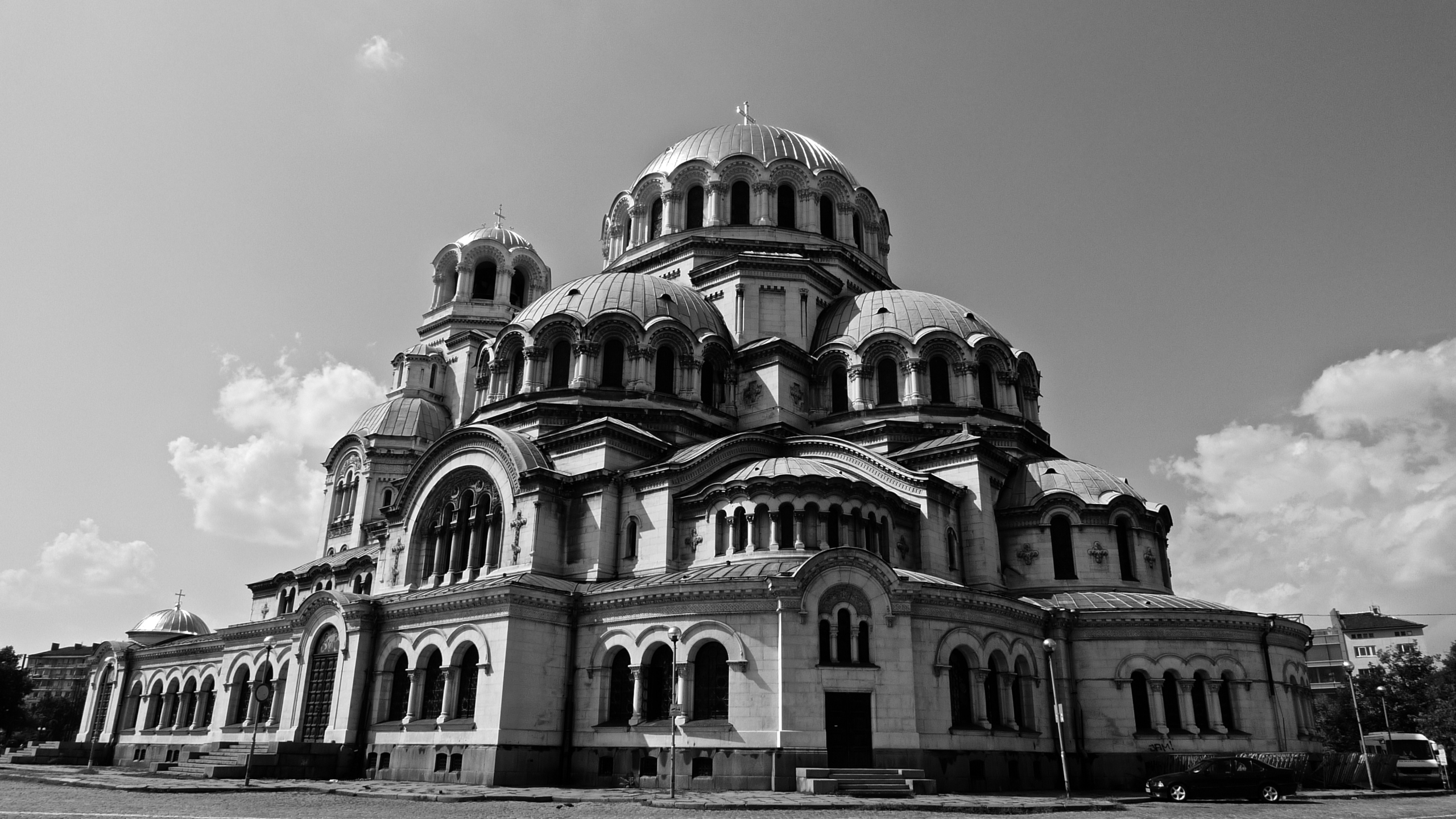 Religious Alexander Nevsky Cathedral Sofia 2560x1440