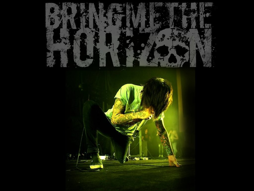 Bring Me The Horizon Oliver Sykes Singer Metalcore Post Hardcore Pop Rock 1024x768
