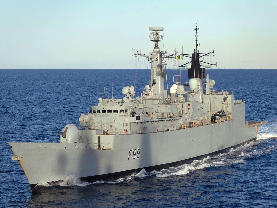Warship Frigates UK Royal Navy Military Ship Vehicle 1152x864