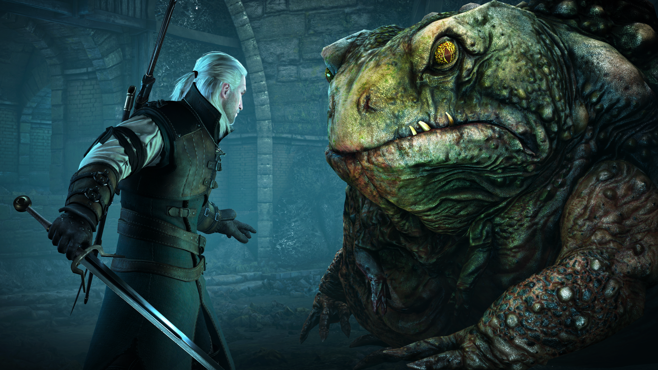 The Witcher The Witcher 3 Wild Hunt Geralt Of Rivia DLC Toad King Video Games The Witcher 3 Wild Hun 2560x1440