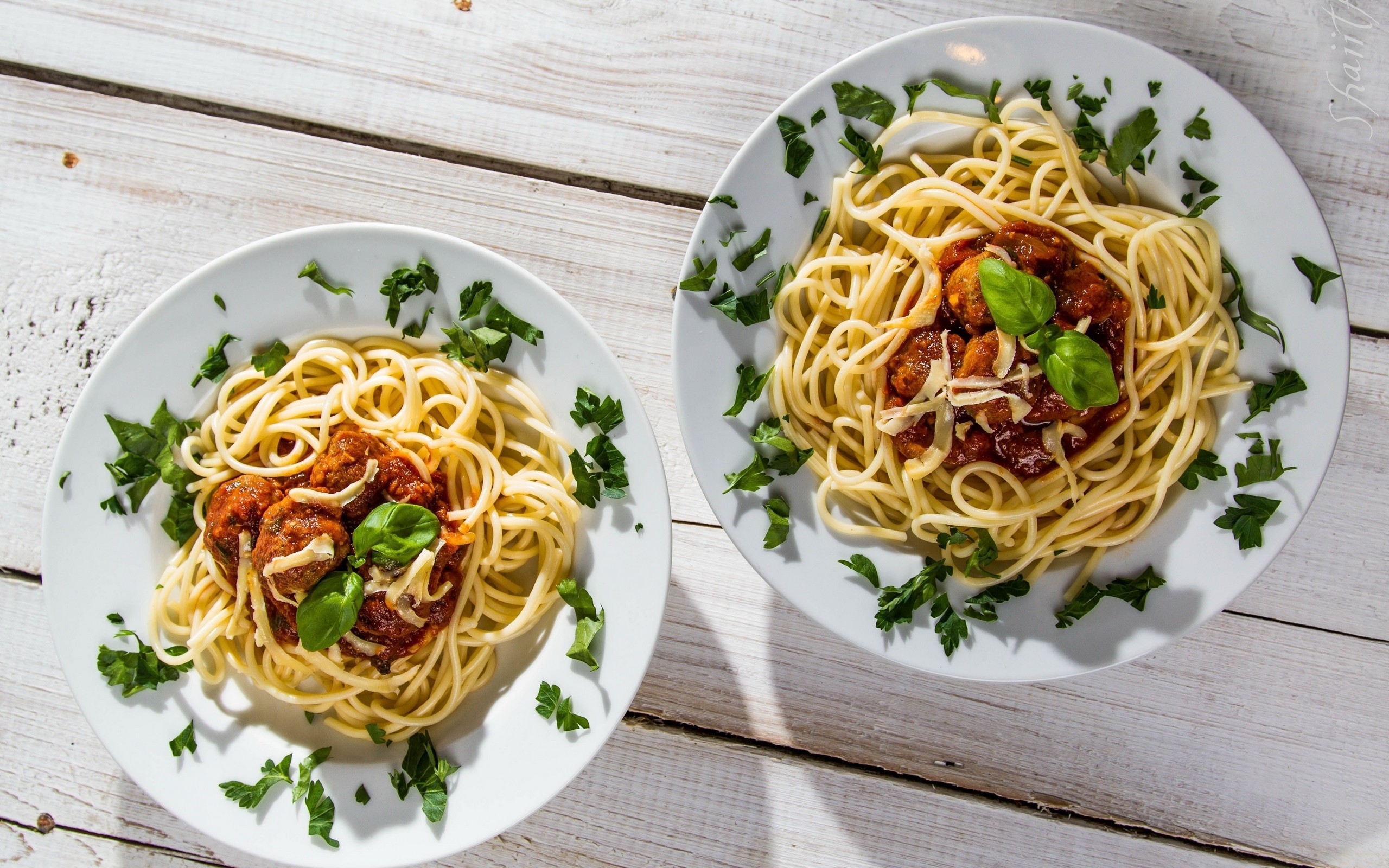 Food Noodles Spaghetti 2560x1600