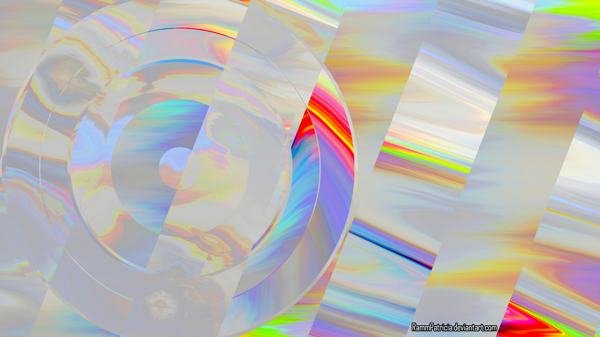 RammPatricia Digital Abstract Colorful Digital Art Watermarked Iridescent 1920x1080