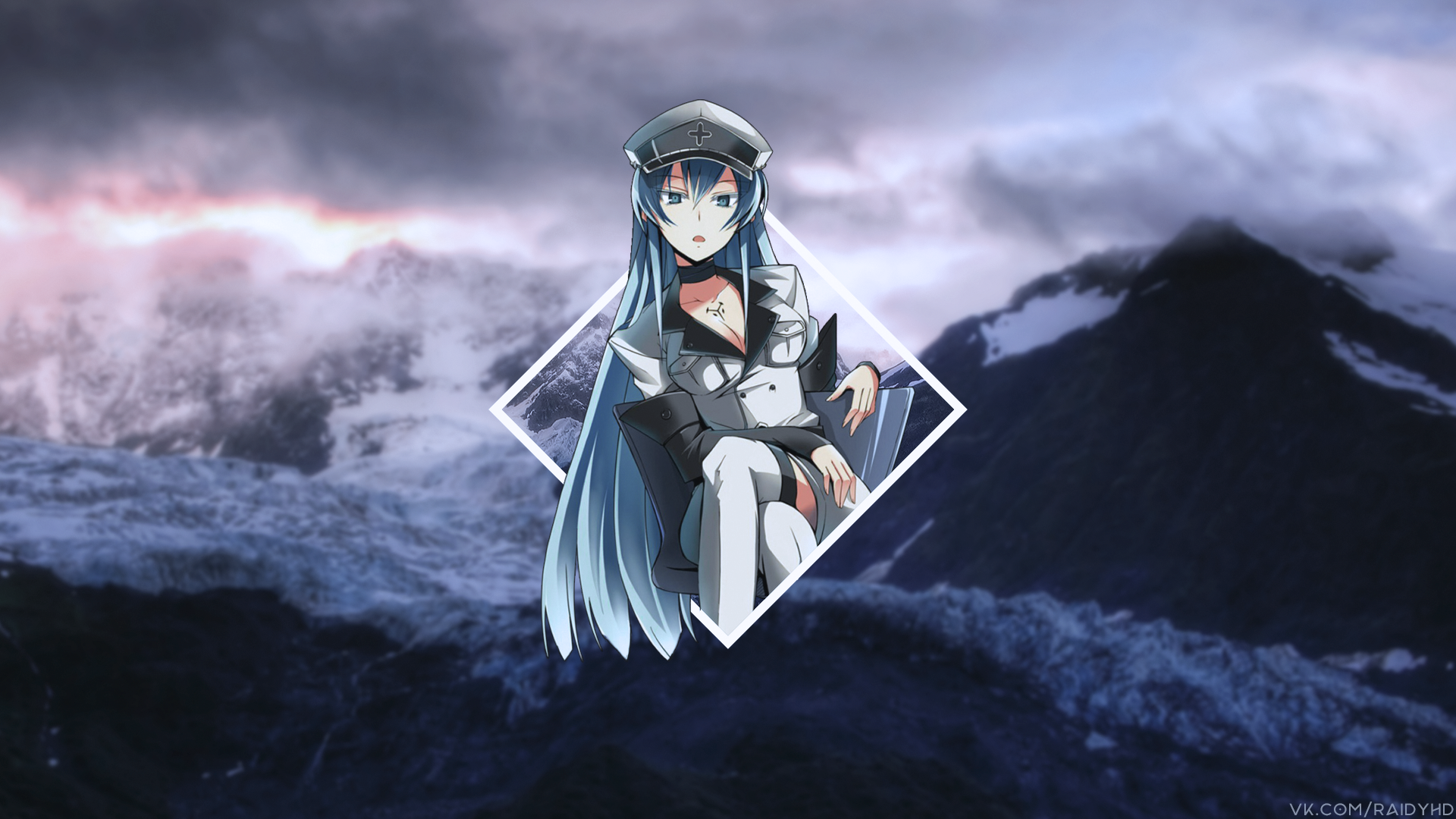 Anime Anime Girls Picture In Picture Esdeath Akame Ga Kill 1920x1080