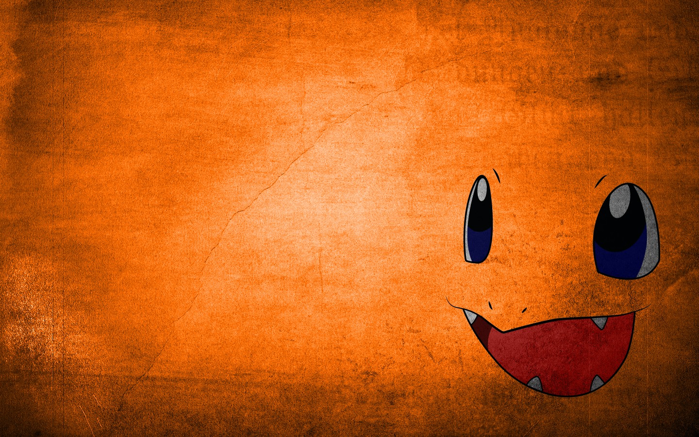 Anime Pokemon Minimalism Charmander Orange Simple Background 1440x900