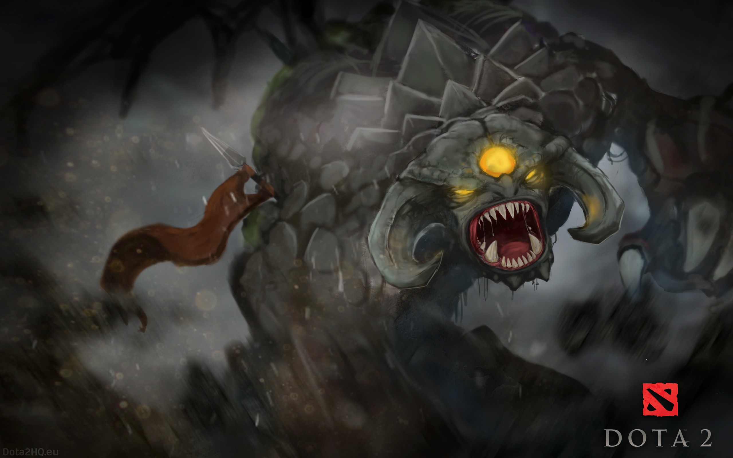 Dota 2 Dota Defense Of The Ancient Valve Valve Corporation Roshan 2560x1600