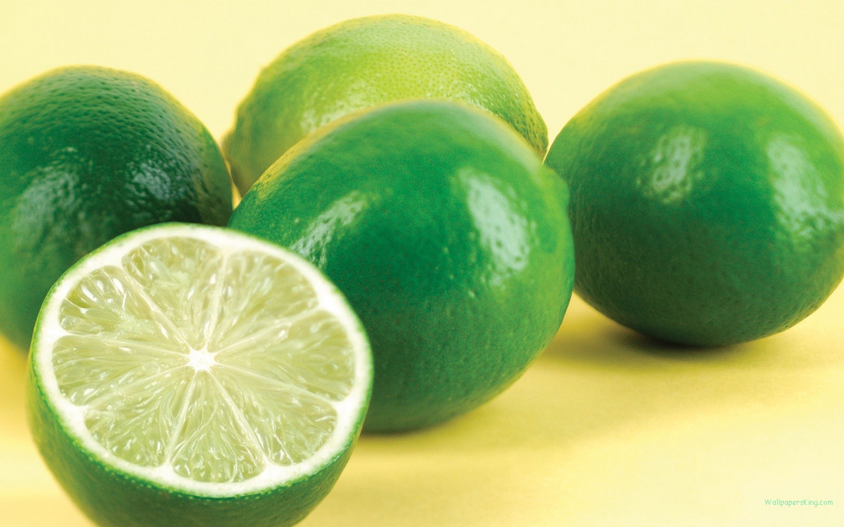 Limes Food Green Macro Fruit 1680x1050