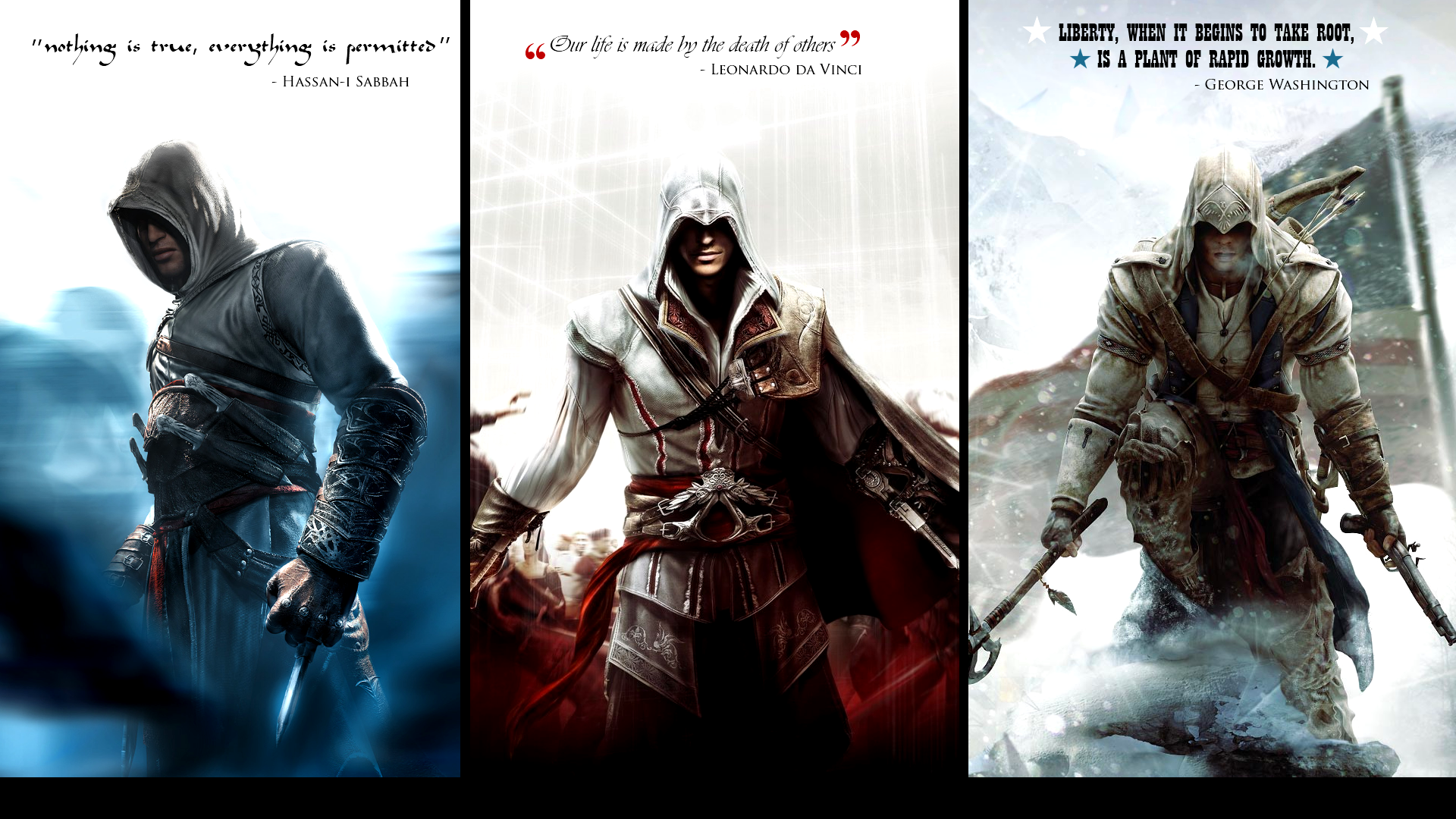 Assassins Creed Ezio Auditore Da Firenze Video Games Assassins Creed 2 Assassins Creed Iii Altair Ib 1920x1080