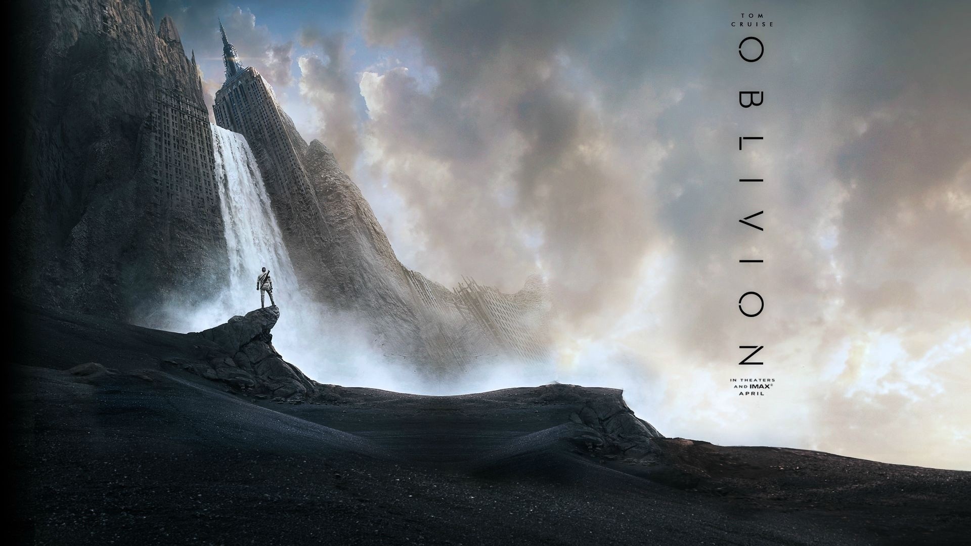 Movies Oblivion Movie Tom Cruise Science Fiction Alone Apocalyptic 1920x1080