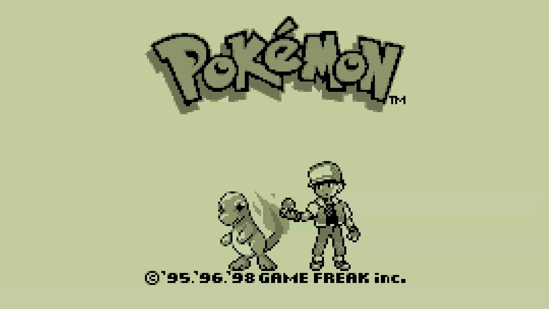 Pokemon Charmander Pixel Art Ash Ketchum GameBoy Nintendo Video Games 1920x1080