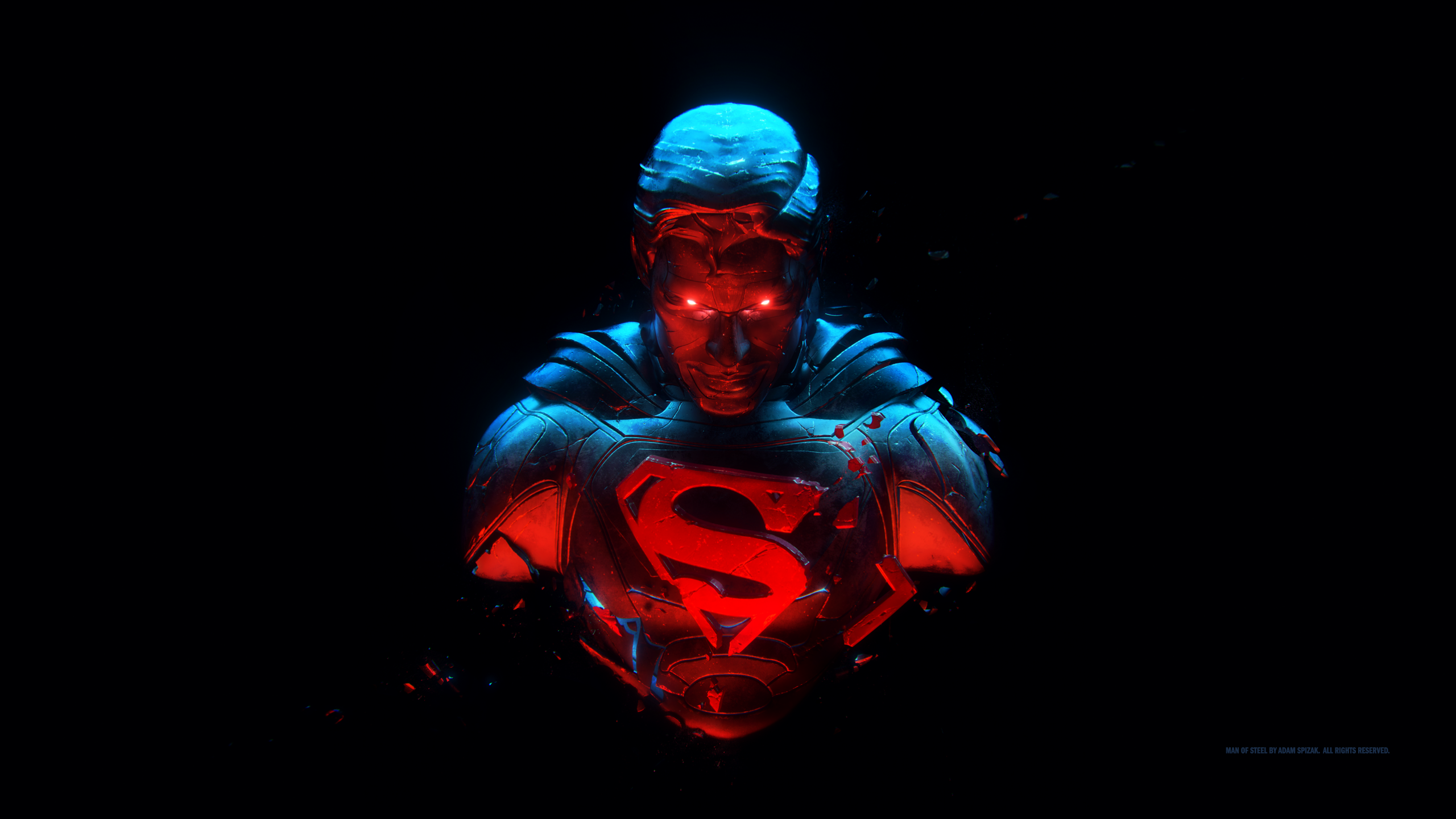 Superman Man Of Steel DC Comics 2560x1440